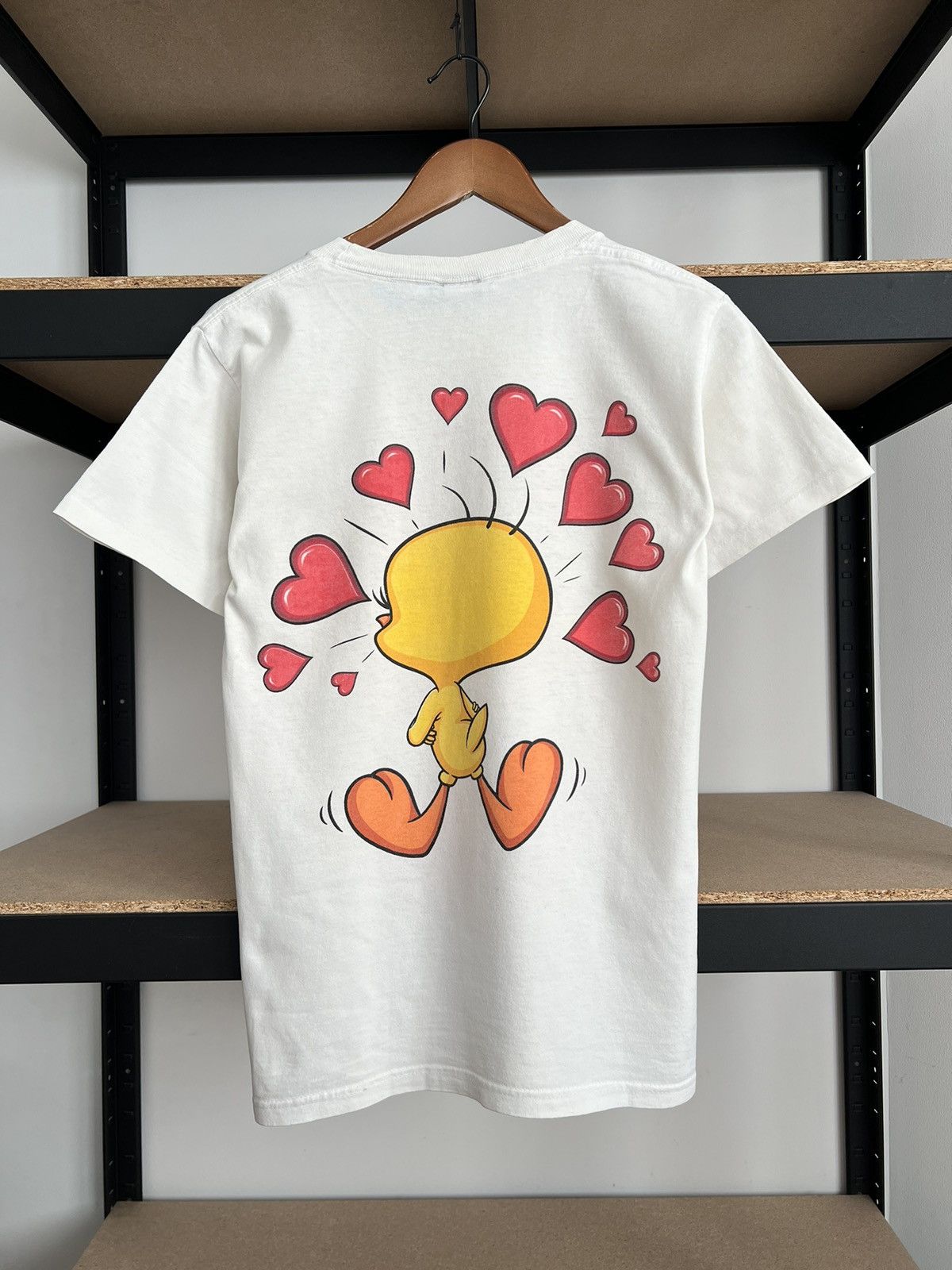 Cartoon Network Vintage 1994 Tweety Love Warner Bros Looney Tunes T-shirt Size US S / EU 44-46 / 1 - 2 Thumbnail