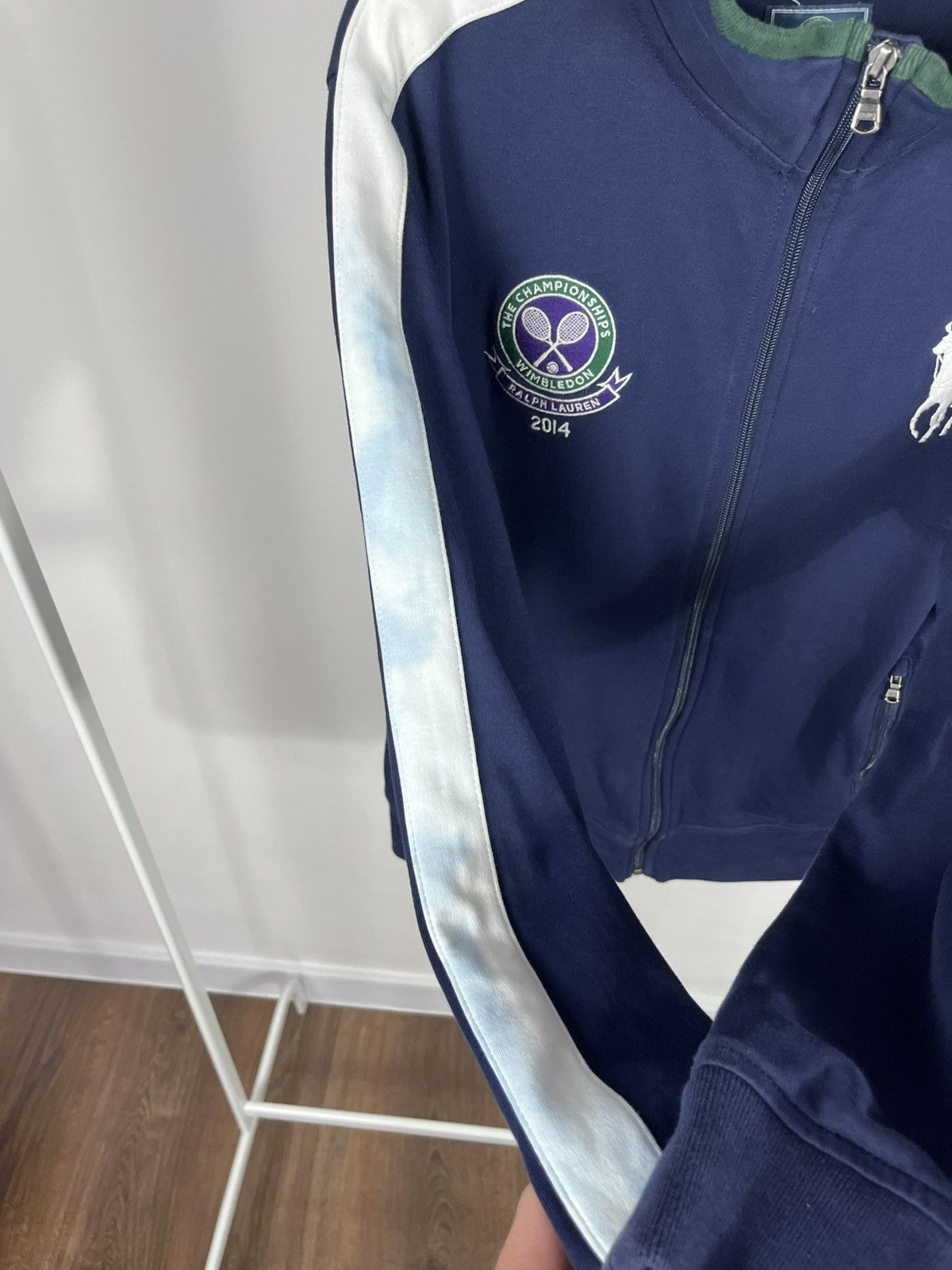 Polo Ralph Lauren Polo Ralph Lauren Wimbledon 2014 Zip Track Jacket Size M / US 6-8 / IT 42-44 - 4 Thumbnail