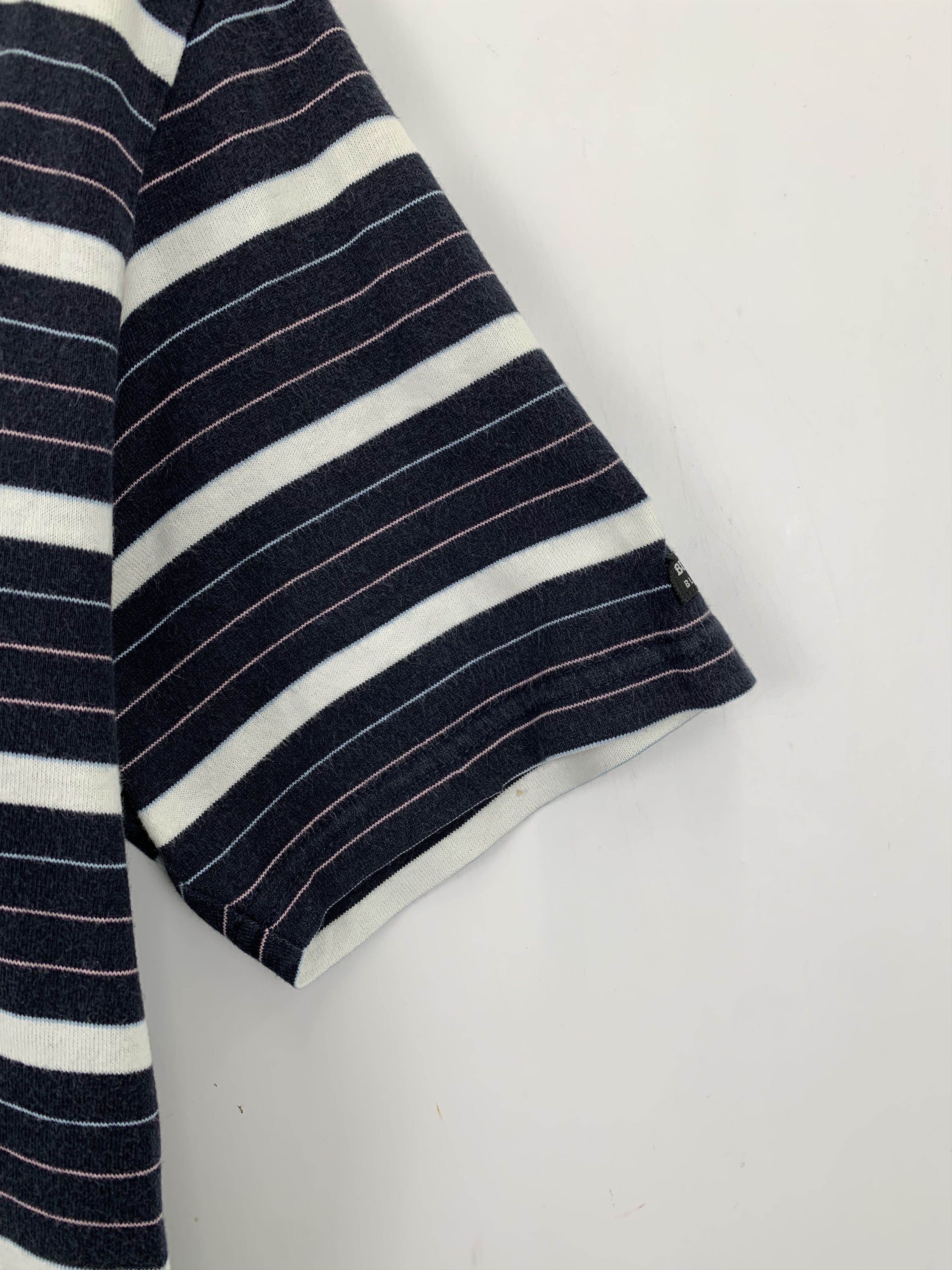 Burberry Vintage Burberry Black Label Stripe T Shirt TA0248 Size US M / EU 48-50 / 2 - 6 Thumbnail