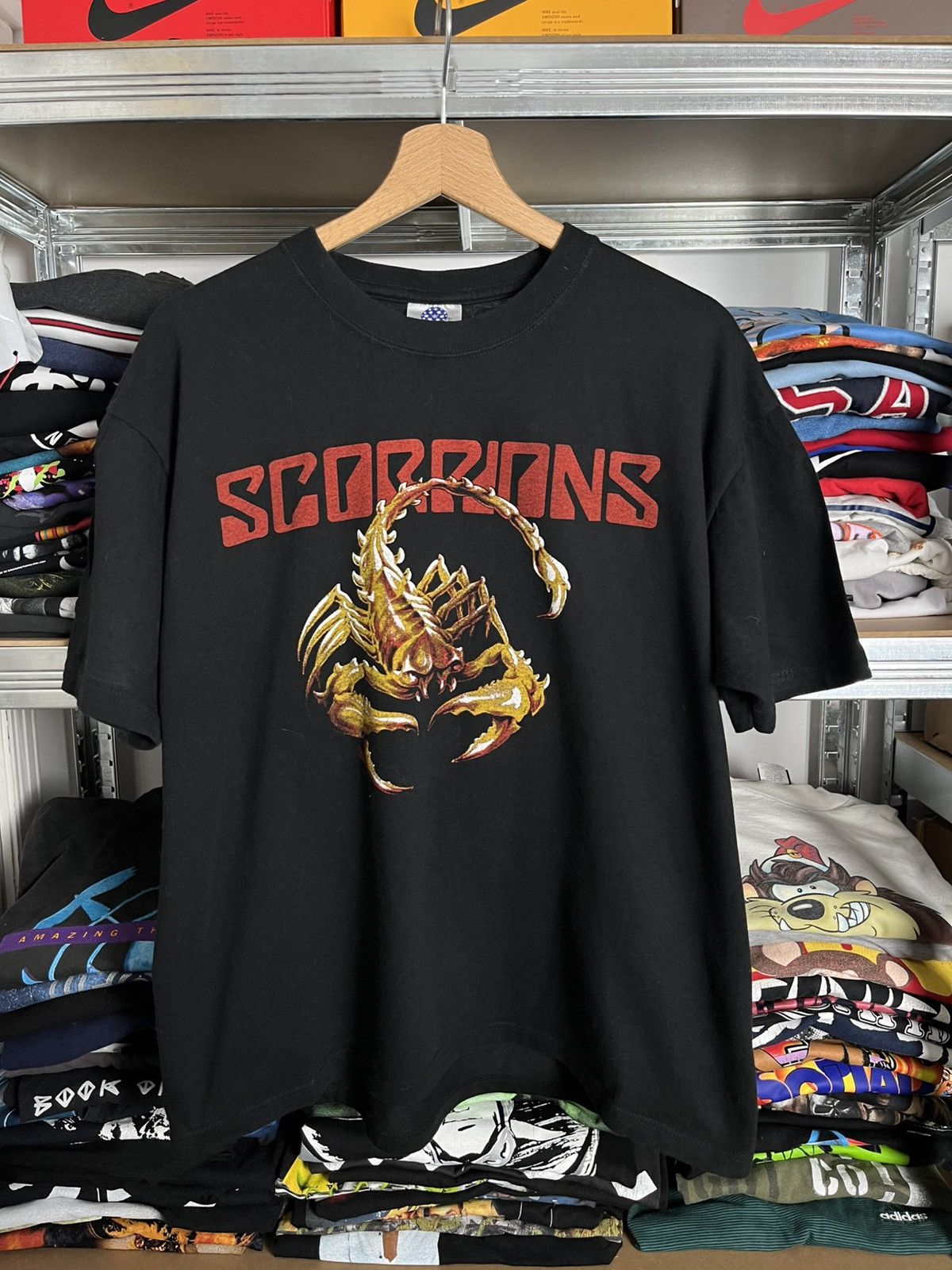 Band Tees × Vintage Scorpions vintage T-shirt Size US L / EU 52-54 / 3 - 2 Thumbnail