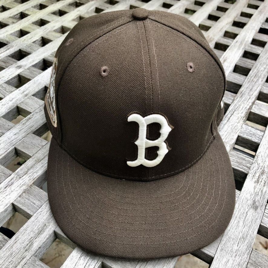 New Era Boston Red Sox Irish Coffee New Era 59FIFTY Lids Hat 7 1/2 Size ONE SIZE - 2 Thumbnail