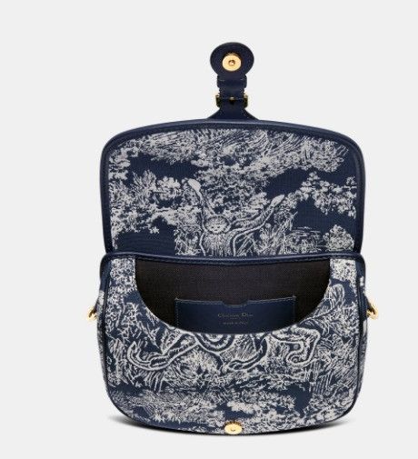 Dior o1w1db10924 Size: OS / Medium Bobby Bag in Blue Size ONE SIZE - 3 Thumbnail