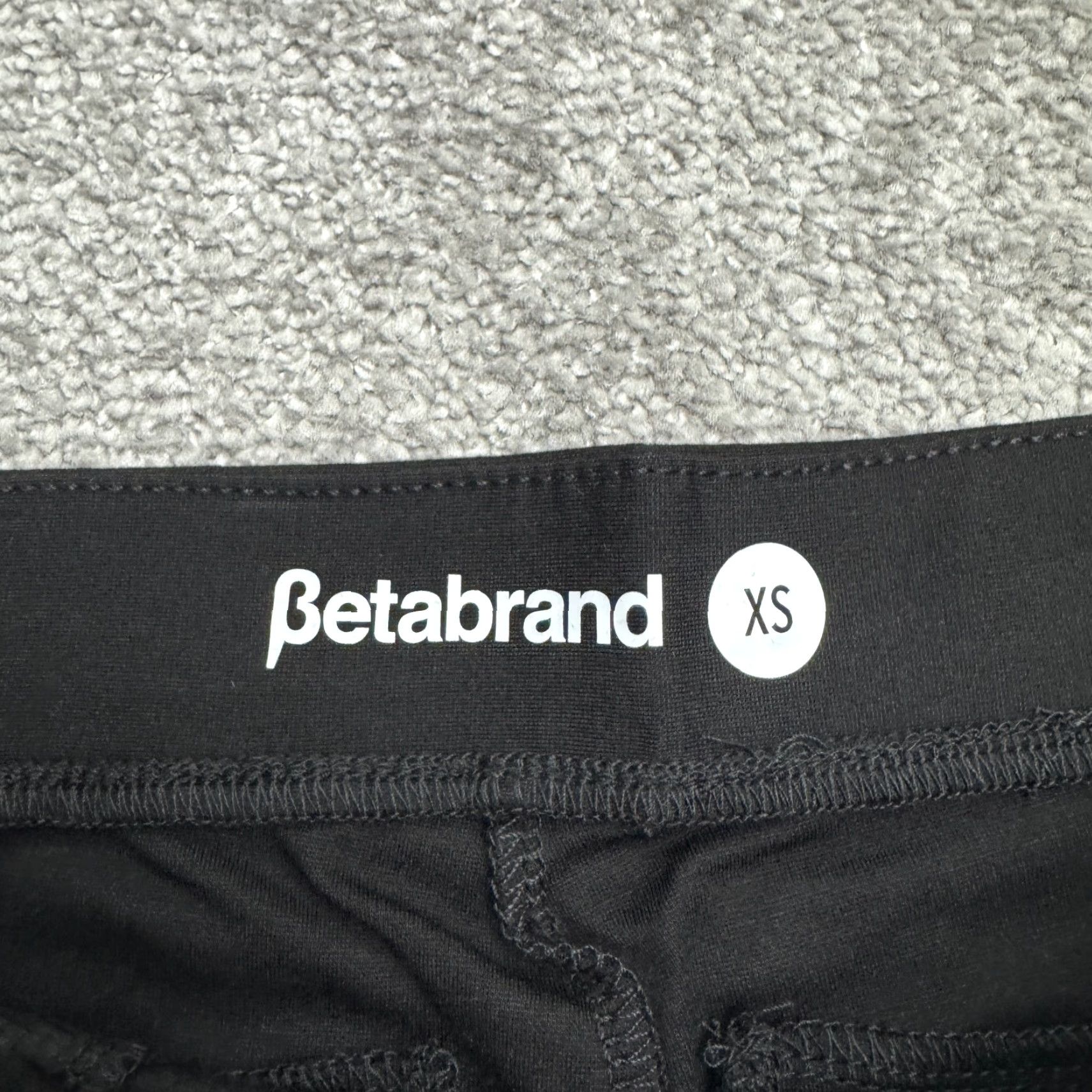 Vintage VINTAGE Betabrand Women's Jogger Pants XS Black Stretch Casual Tapered Pockets 27in Inseam Size 26" / US 2 / IT 38 - 7 Thumbnail