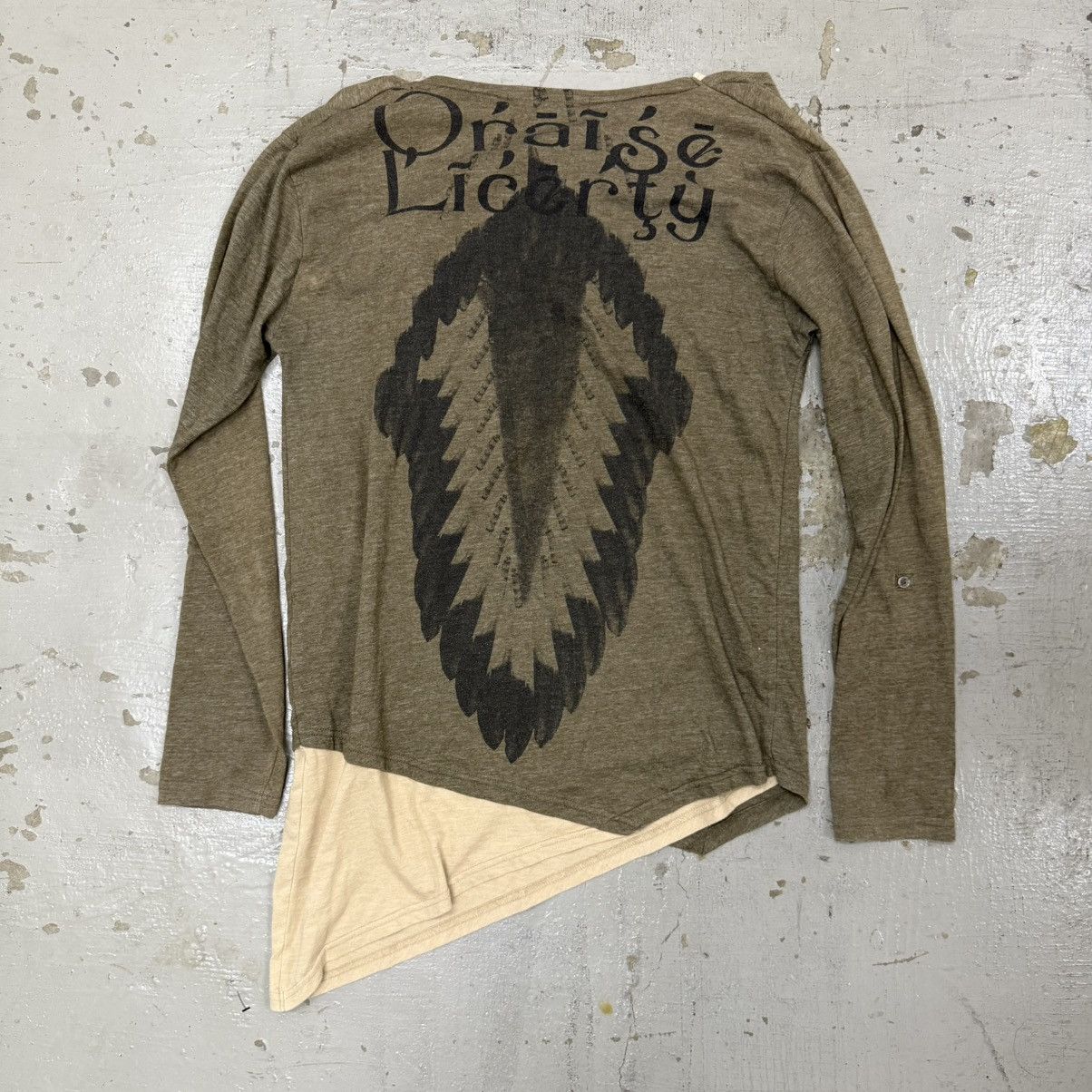 Greg Lauren Greg Lauren Style Avant Garde Layered Top Punk Riot Size US L / EU 52-54 / 3 - 5 Thumbnail
