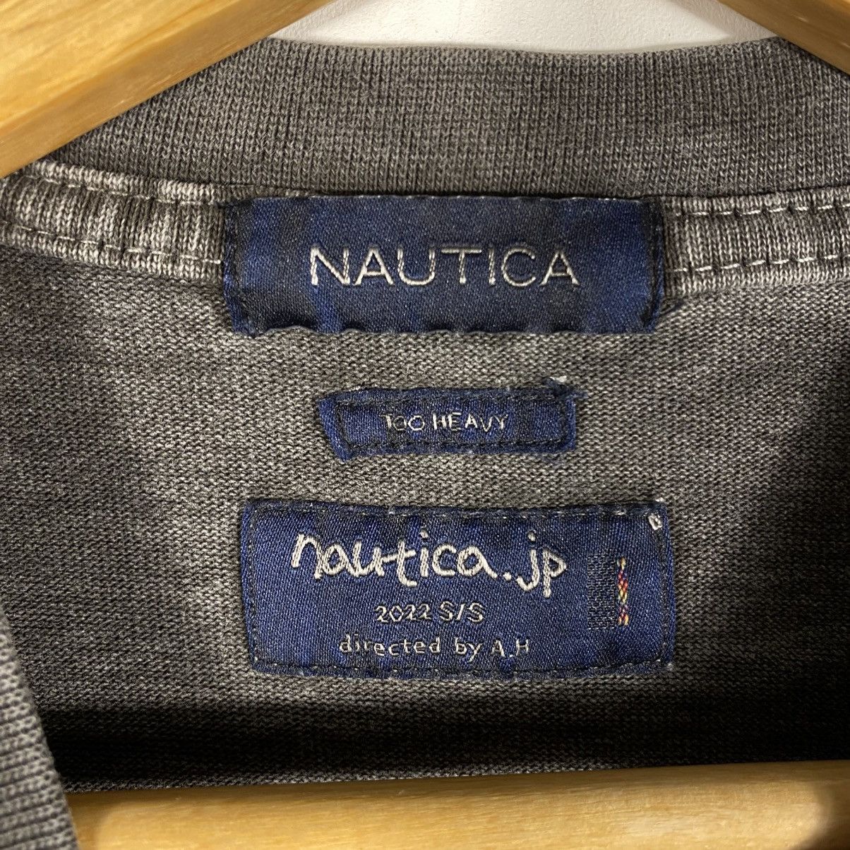 Nautica NAUTICA Big Logo Heavy Cotton Stonewashed Tee Shirt Medium Size US M / EU 48-50 / 2 - 5 Thumbnail