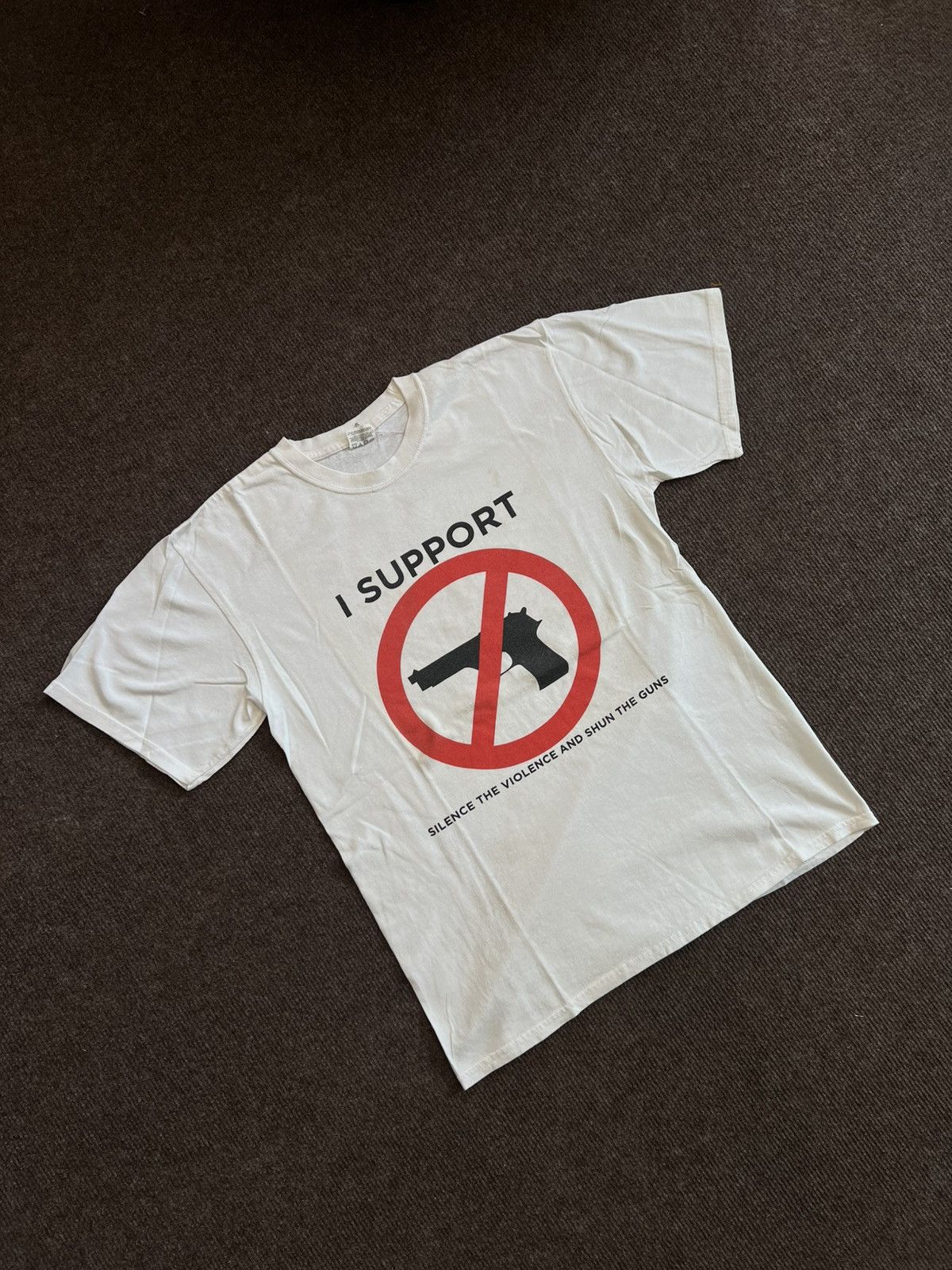 Other I SUPPORT GUN Vintage T-shirt Size US S / EU 44-46 / 1 - 2 Thumbnail