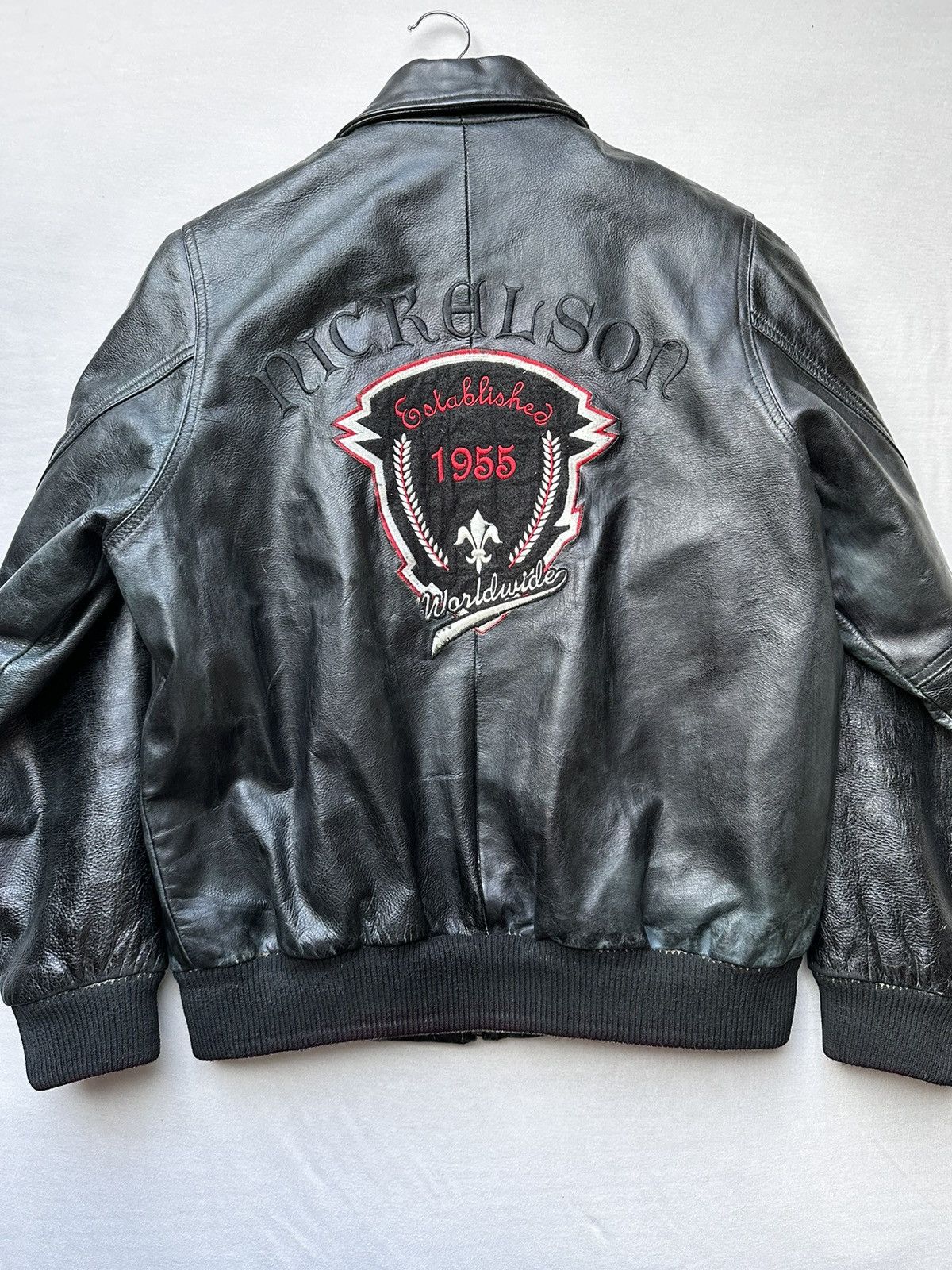 Designer × Vintage vintage selfmade leather jacket Size US S / EU 44-46 / 1 - 2 Thumbnail