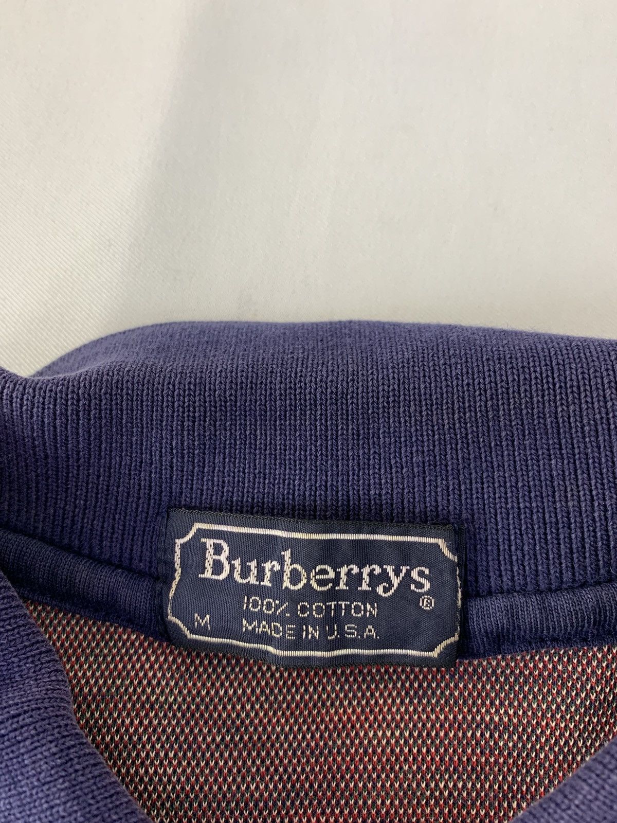 Burberry Vintage Burberrys Of London Made in USA Checked Striped Size US M / EU 48-50 / 2 - 4 Thumbnail