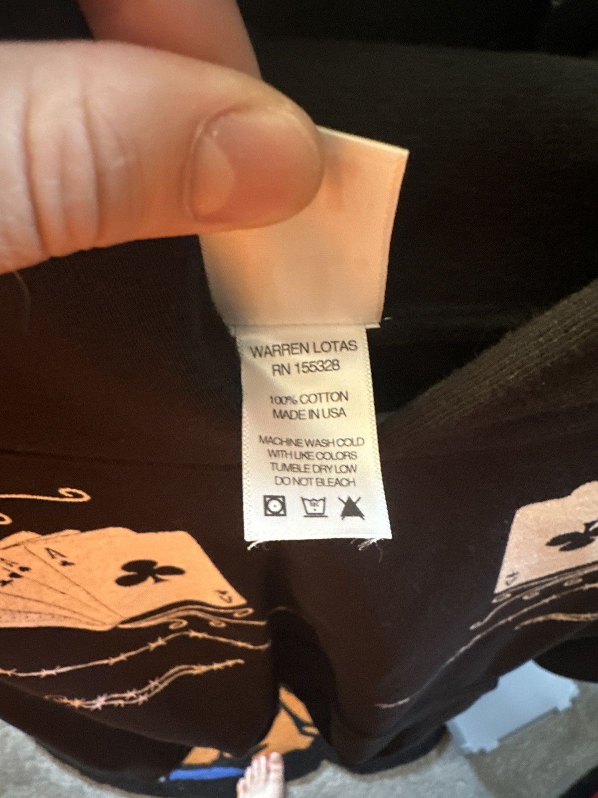 Warren Lotas Warren Lotas Dead Man’s Hand Heavyweight Hoodie Size US XXL / EU 58 / 5 - 5 Thumbnail