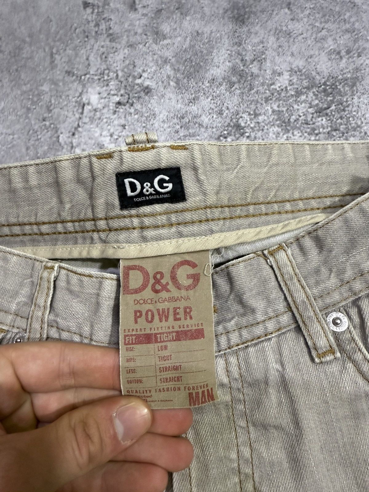 Dolce & Gabbana Dolce & Gabbana Vintage Metal Logo Denim Shorts Size US 34 / EU 50 - 6 Thumbnail