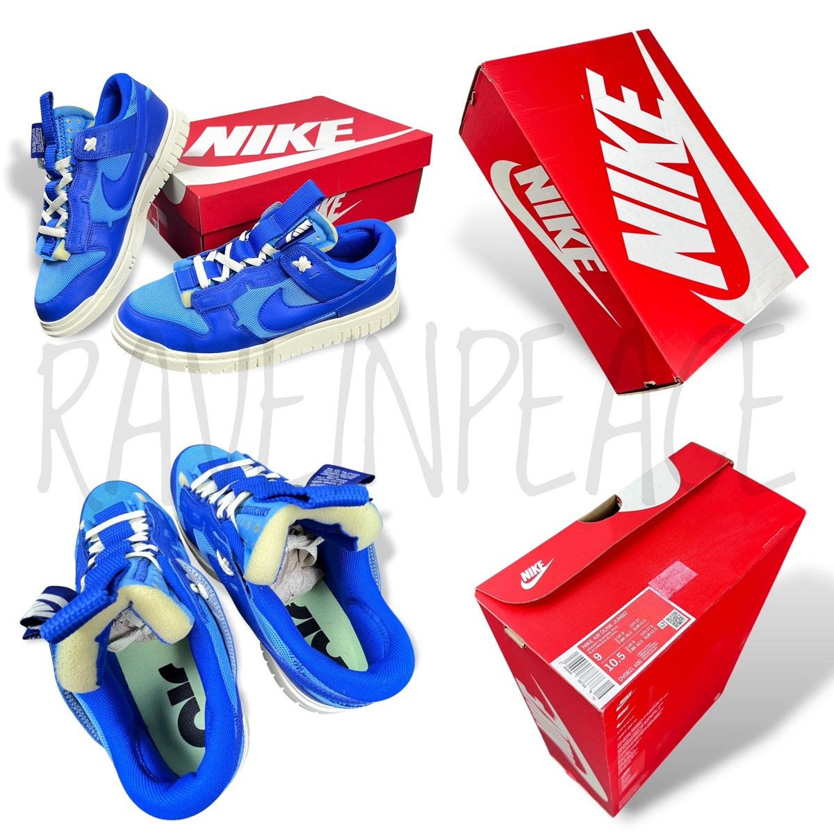 Nike Nike Air Dunk Jumbo — "Blue/Hyper Royal" Size US 9 / EU 42 - 5 Thumbnail