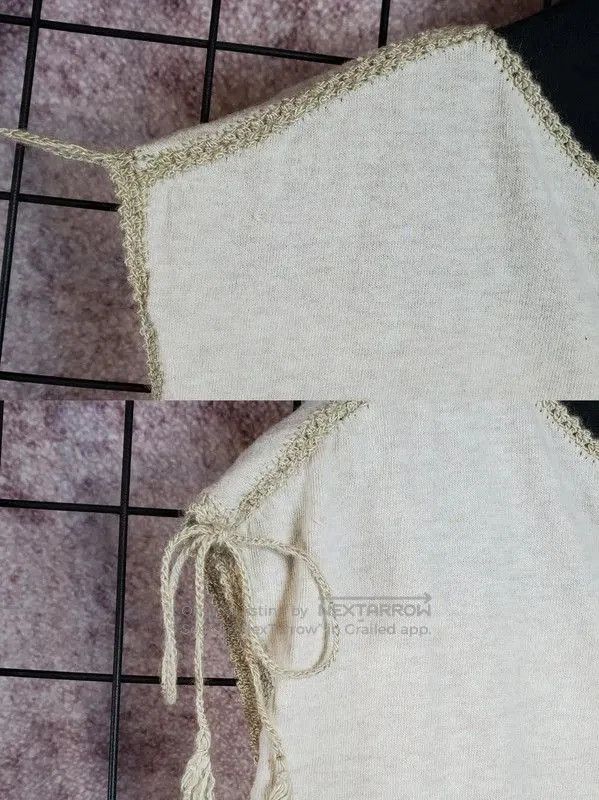 Burberry Burberry Summer Beige Cotton Embroidered Top. Size M / US 6-8 / IT 42-44 - 5 Thumbnail