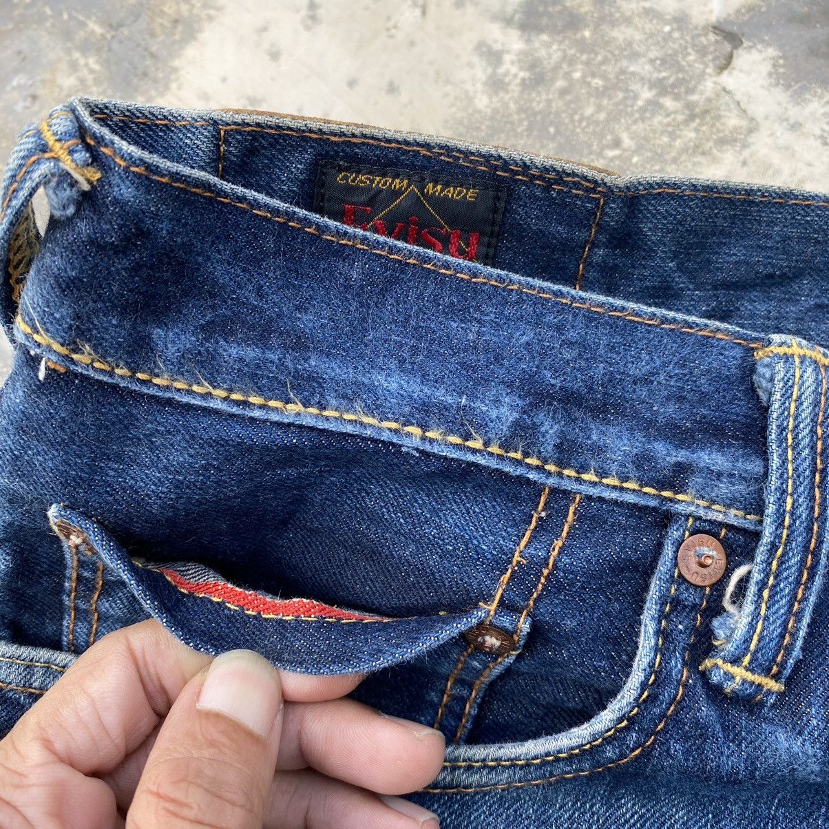 Evisu Vintage evisu seagull selvedge jeans Size US 36 / EU 52 - 9 Thumbnail