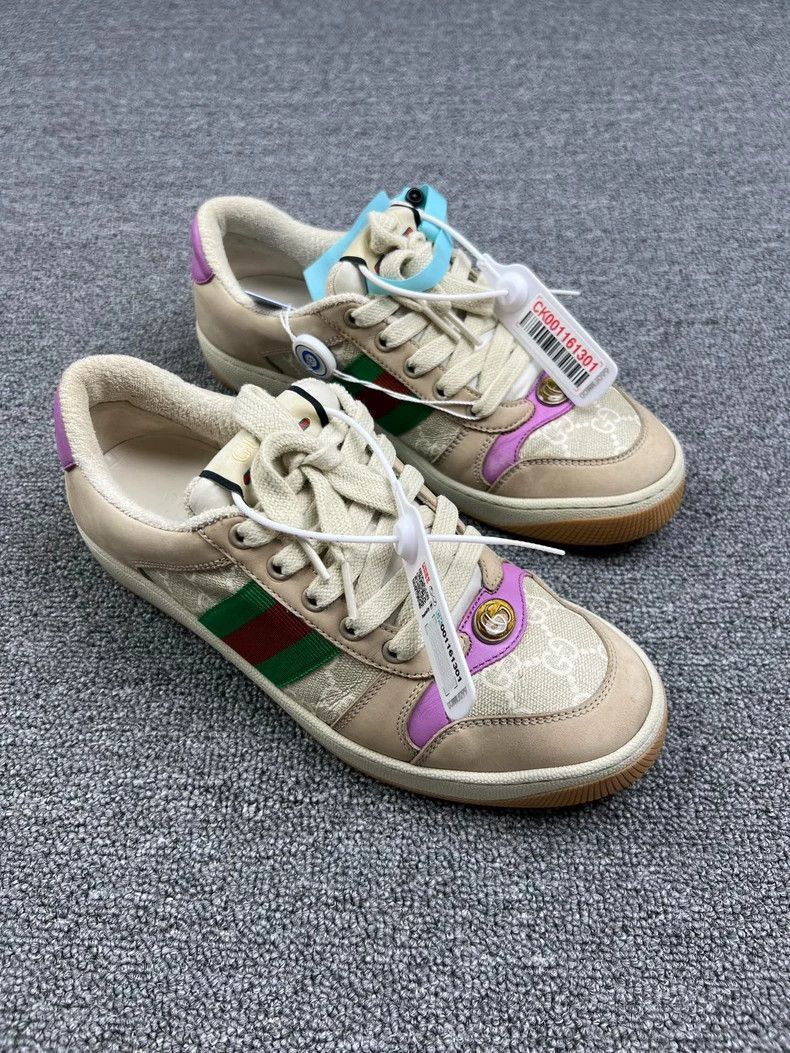 Gucci gucci classic purple detail sneakers in great condition-250 Size US 10 / EU 43 - 8 Thumbnail
