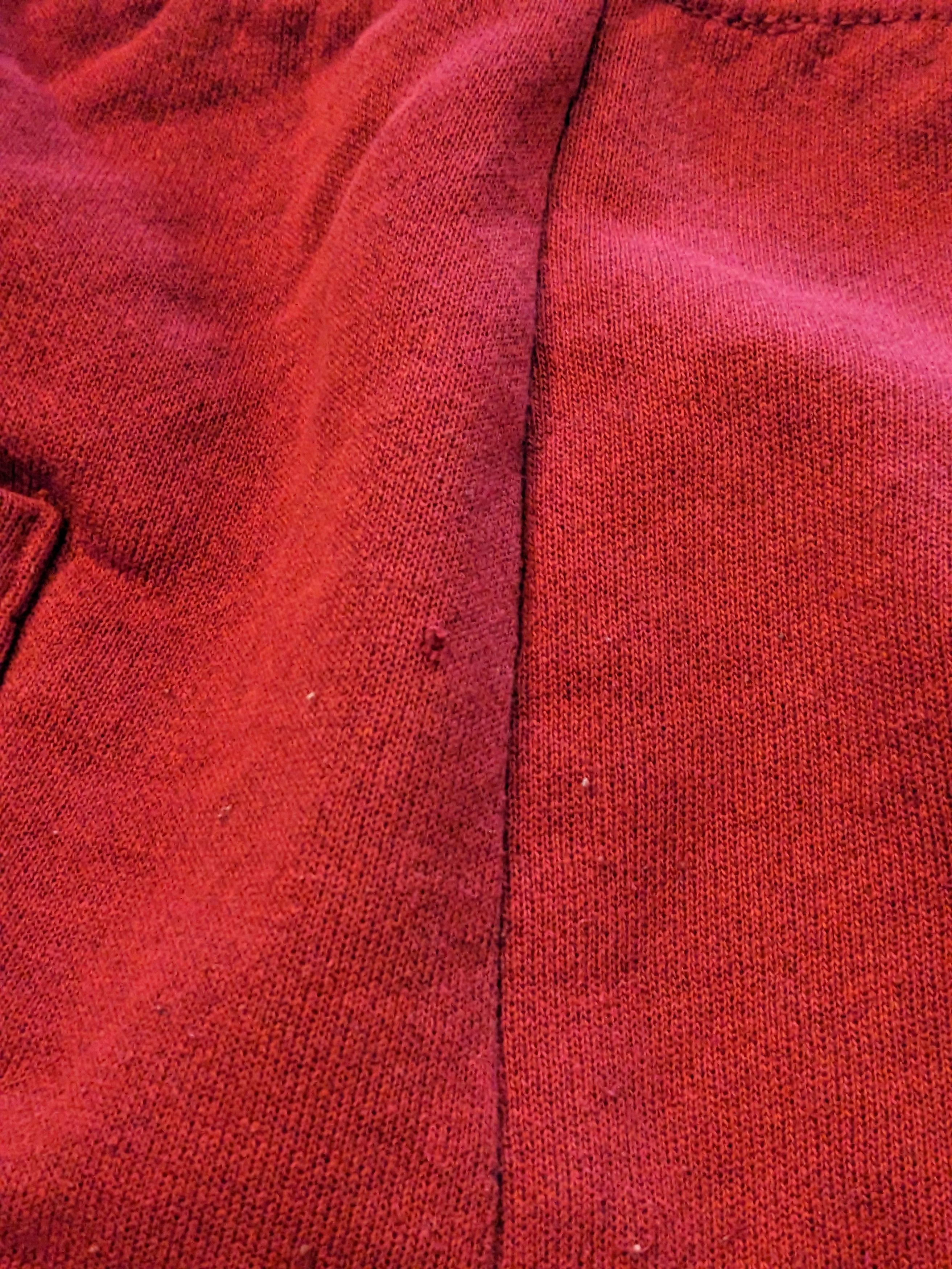 NFL Vintage 1992 Washington Red Skins Red Medium Sweat Shorts Size US 30 / EU 46 - 6 Thumbnail