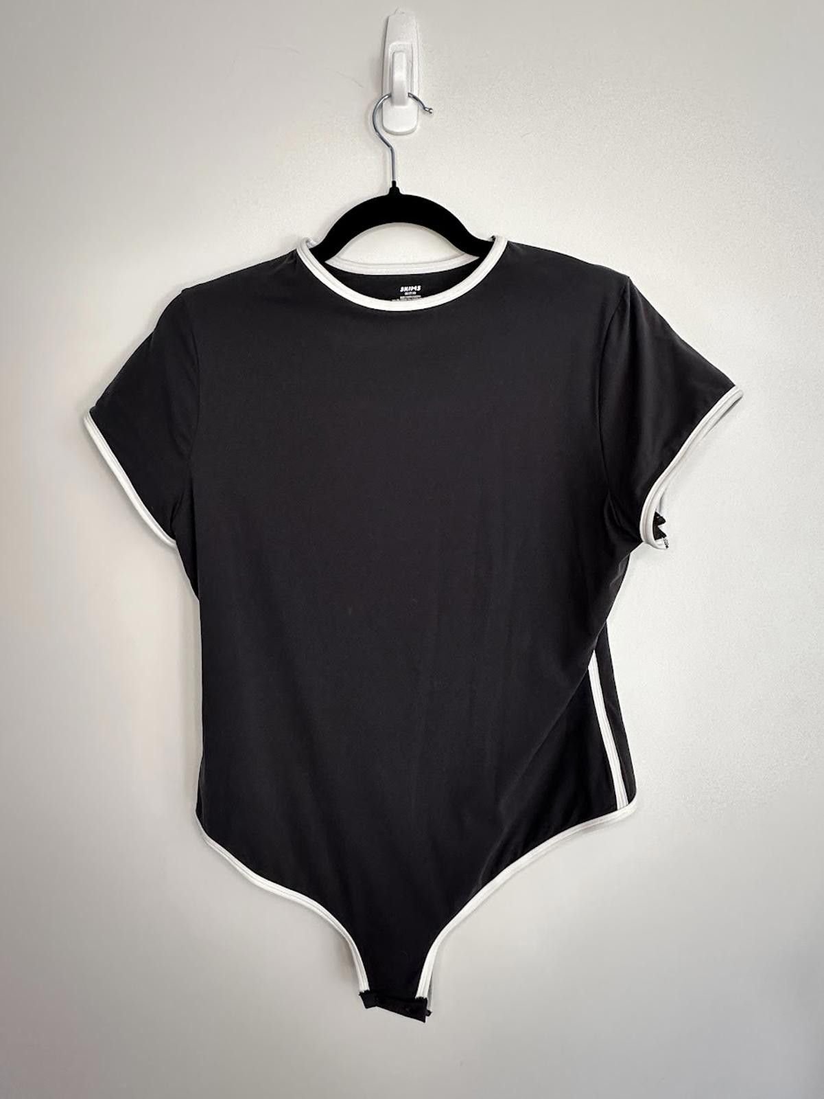 Swims NWOT SKIMS Fits Everybody Contrast T-Shirt Bodysuit - Sz. 2X Size XXL / US 16-18 / IT 52-54 - 2 Thumbnail