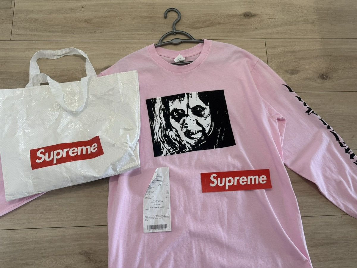 Supreme Supreme The Exorcist Mother L/S Tee Pink Size L DSWT Size US L / EU 52-54 / 3 - 1 Thumbnail