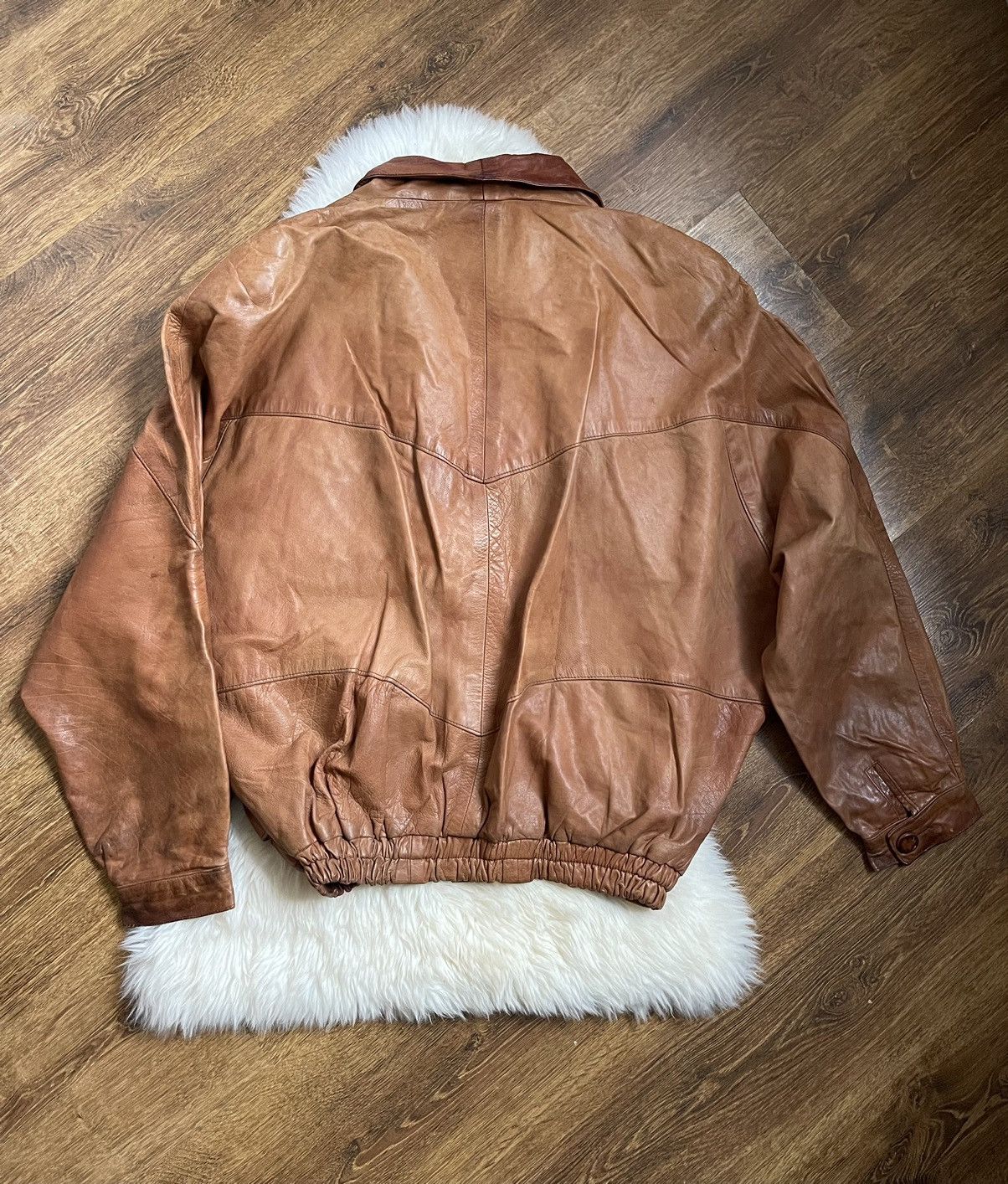 Other Top-Gun Vintage Leather Jacket Size US L / EU 52-54 / 3 - 2 Thumbnail