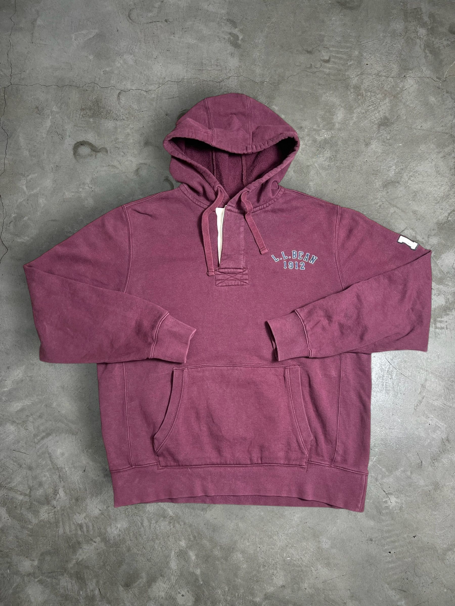 L.L. Bean L.L.Bean Spell Out Logo Hoodie (M) JKA257 Size US M / EU 48-50 / 2 - 1 Thumbnail