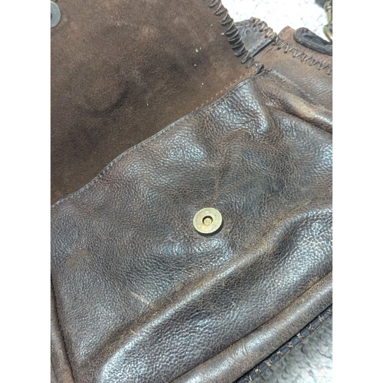 Patricia Nash VINTAGE Patricia Nash western purse bag brown italian leather tote medium women CHOOSE Size ONE SIZE - 7 Thumbnail
