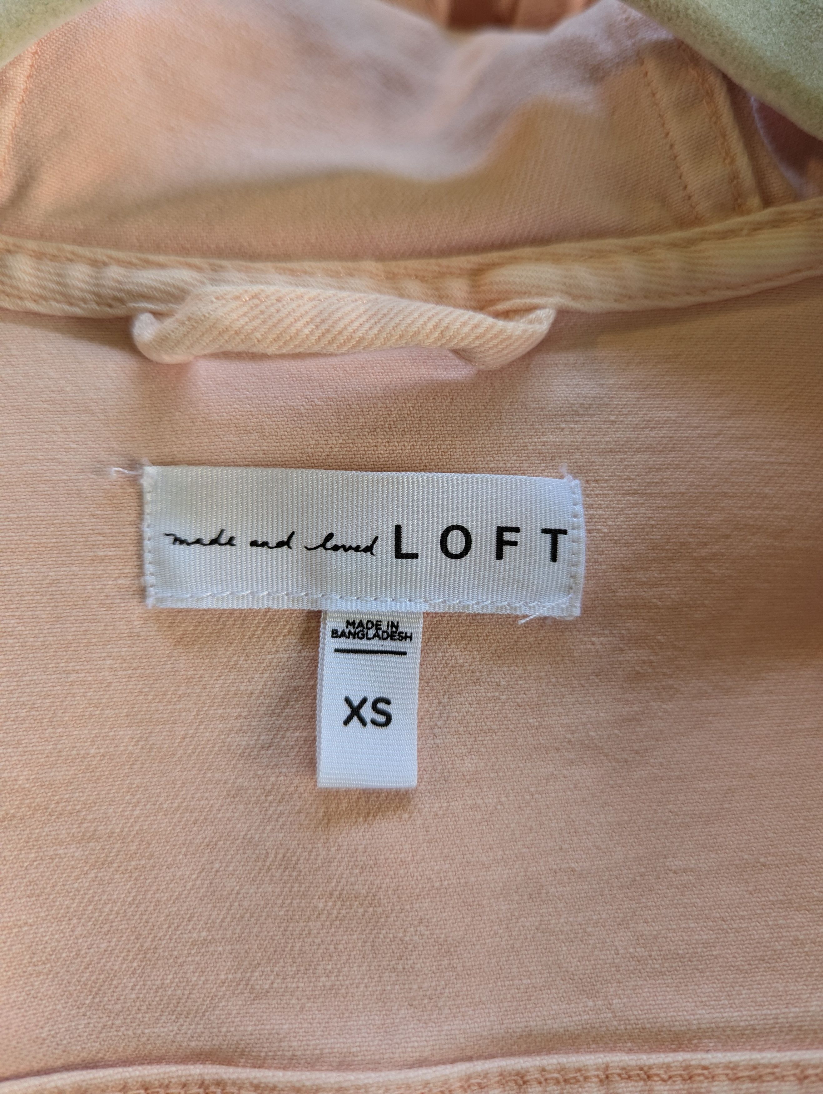 Loft Loft hooded jacket NWOT Size XS Peach pink Size XS / US 0-2 / IT 36-38 - 3 Thumbnail
