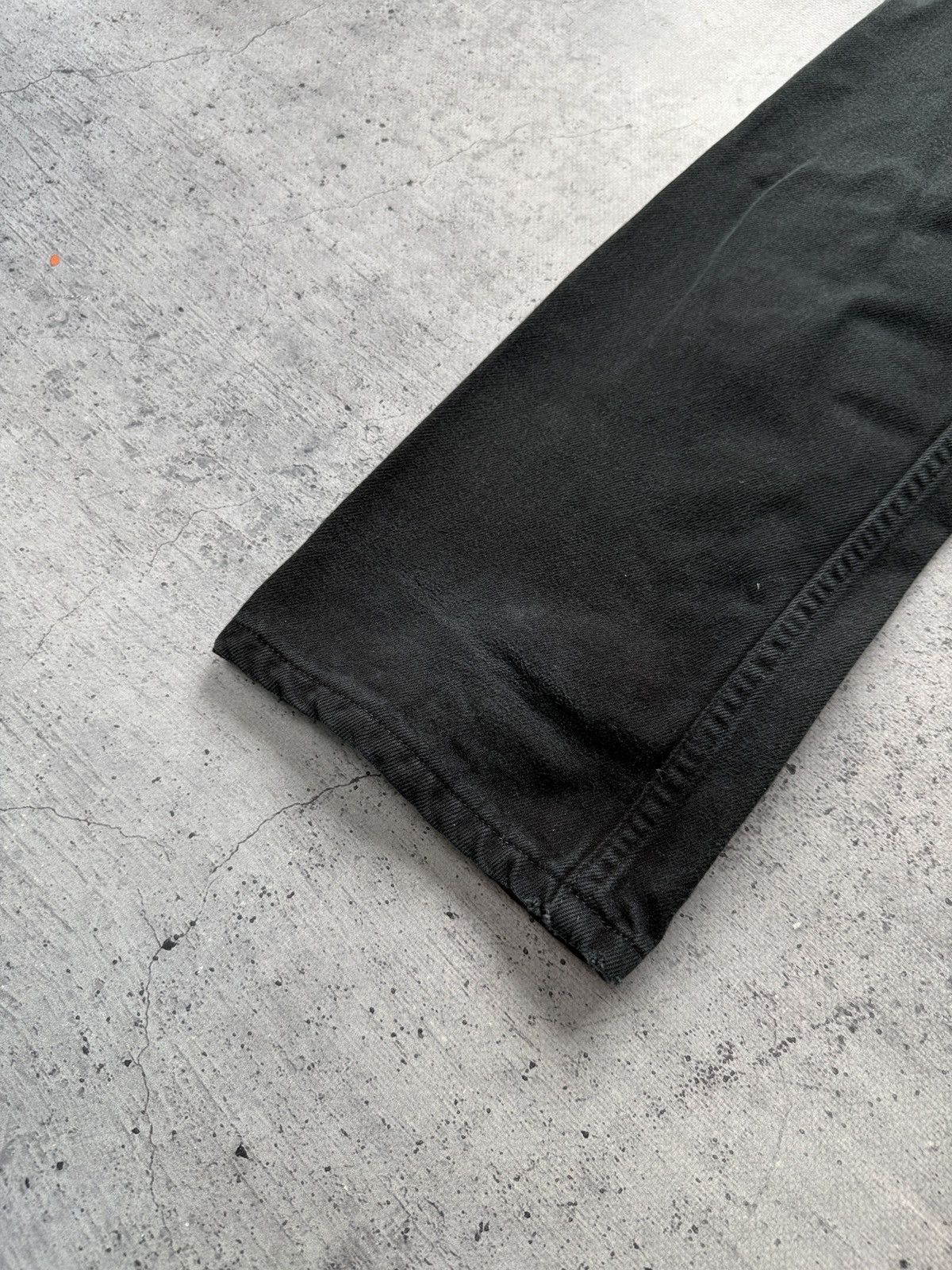 Levi's Vintage Levi's 751 Straight Fit USA Black Denim Opium Jeans Size US 33 - 4 Thumbnail