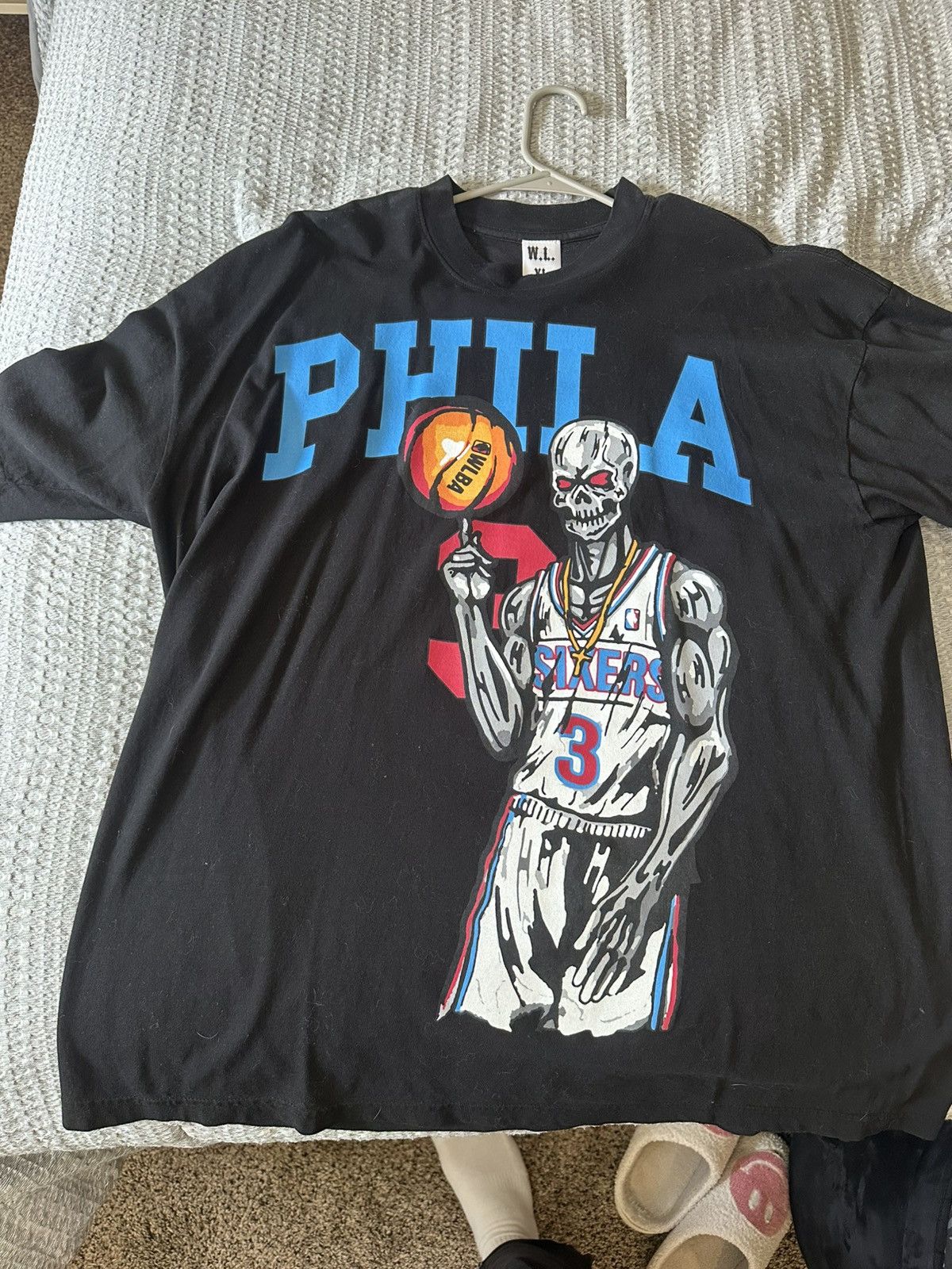 Warren Lotas Warren Lotas Phila Allen Iverson Tee Size US XL / EU 56 / 4 - 1 Thumbnail