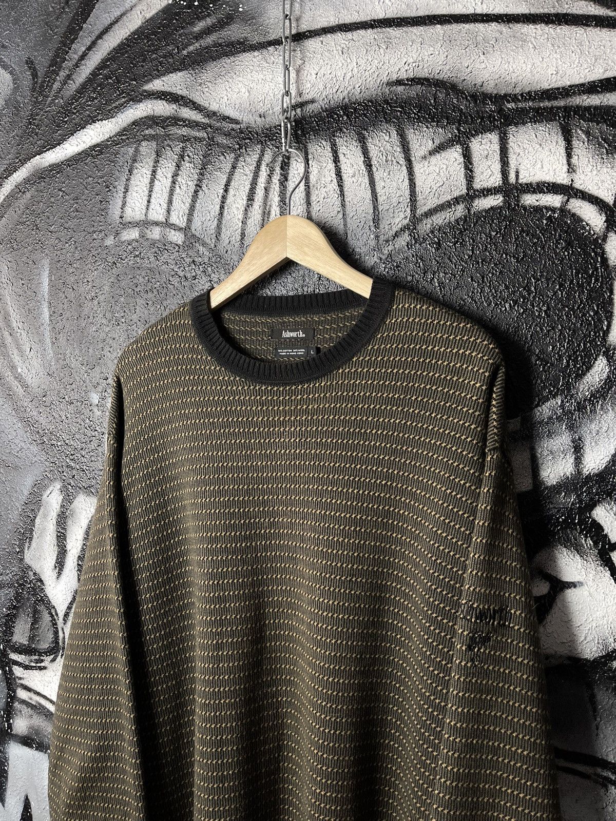 Ashworth × Designer Ashworth Wool Sweater Men’s Size L Size US L / EU 52-54 / 3 - 2 Thumbnail