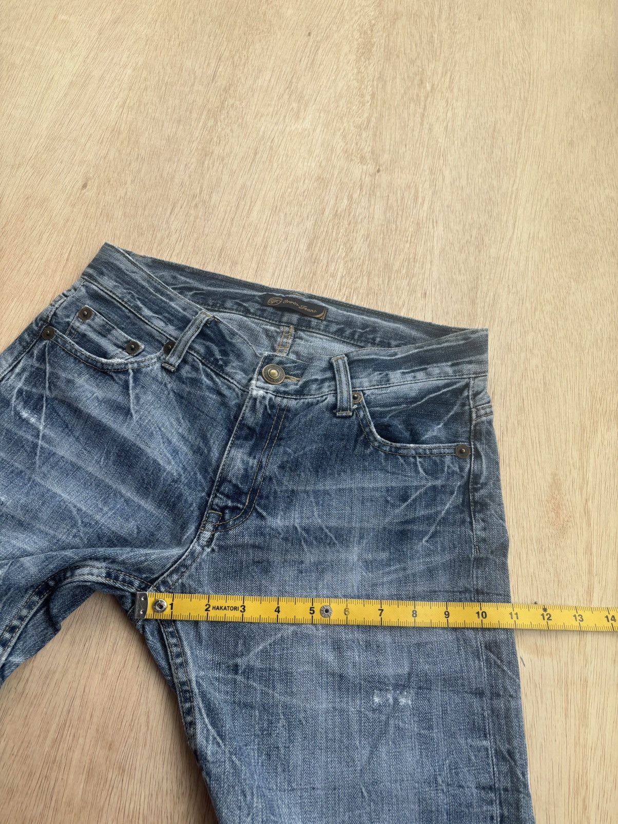 Hysteric Glamour Vintage Distressed Denim Oririn Jeans Grand Mind Size US 29 - 10 Thumbnail