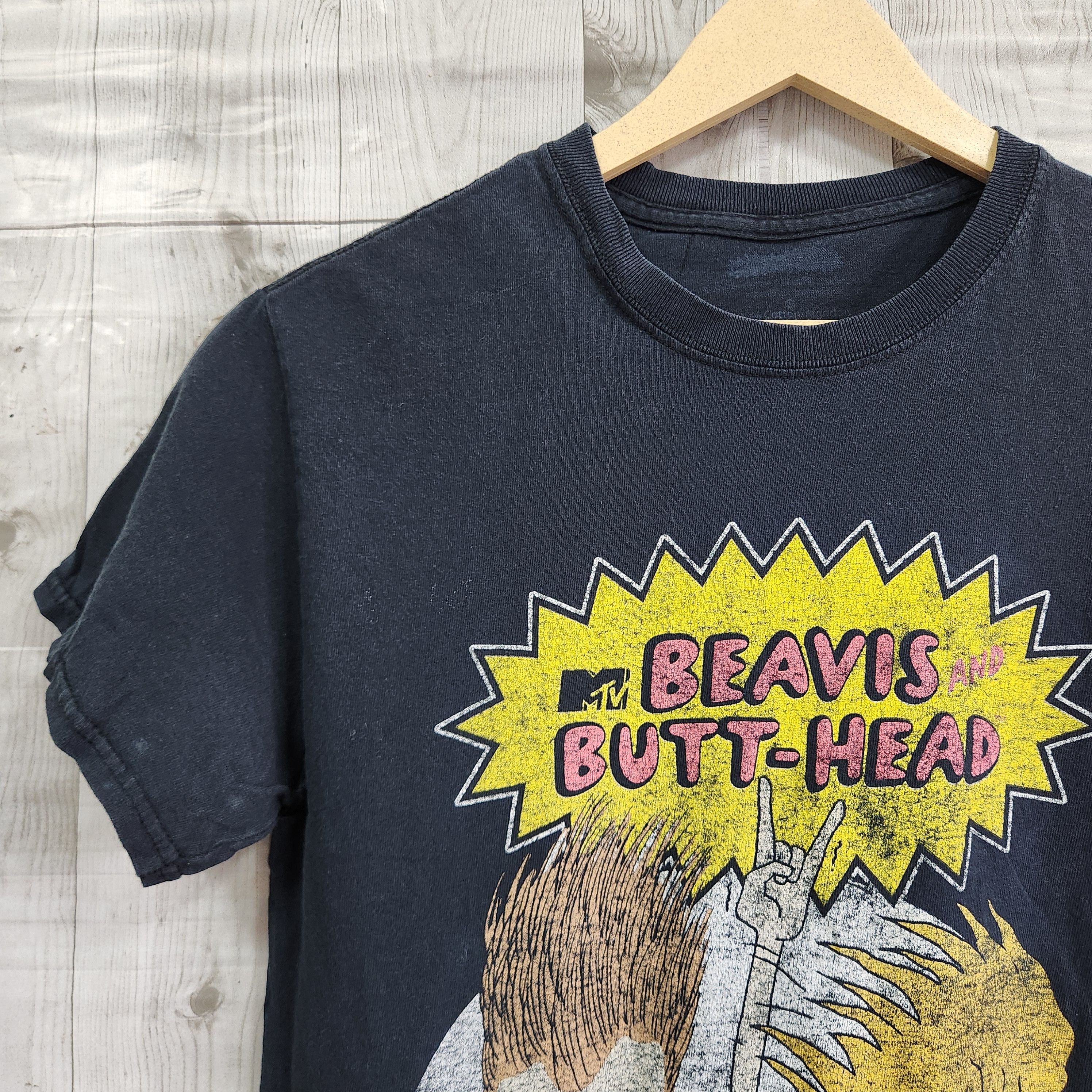 Mtv MTV Beavis And Butt-Head Distressed Printed TShirt Size US S / EU 44-46 / 1 - 9 Thumbnail