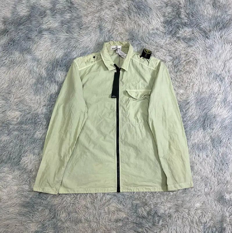 Stone Island Stone Island Light Beige Cotton Jacket 0089 Size US L / EU 52-54 / 3 - 1 Thumbnail