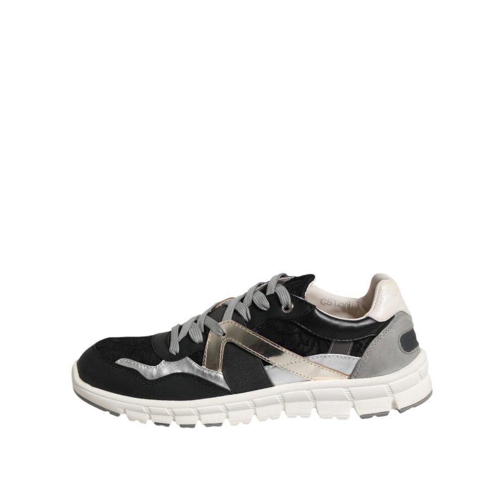 Dolce & Gabbana Dolce & Gabbana Multicolor Suede Low Top Men Sneaker Shoes Size US 6.5 / EU 39-40 - 6 Thumbnail