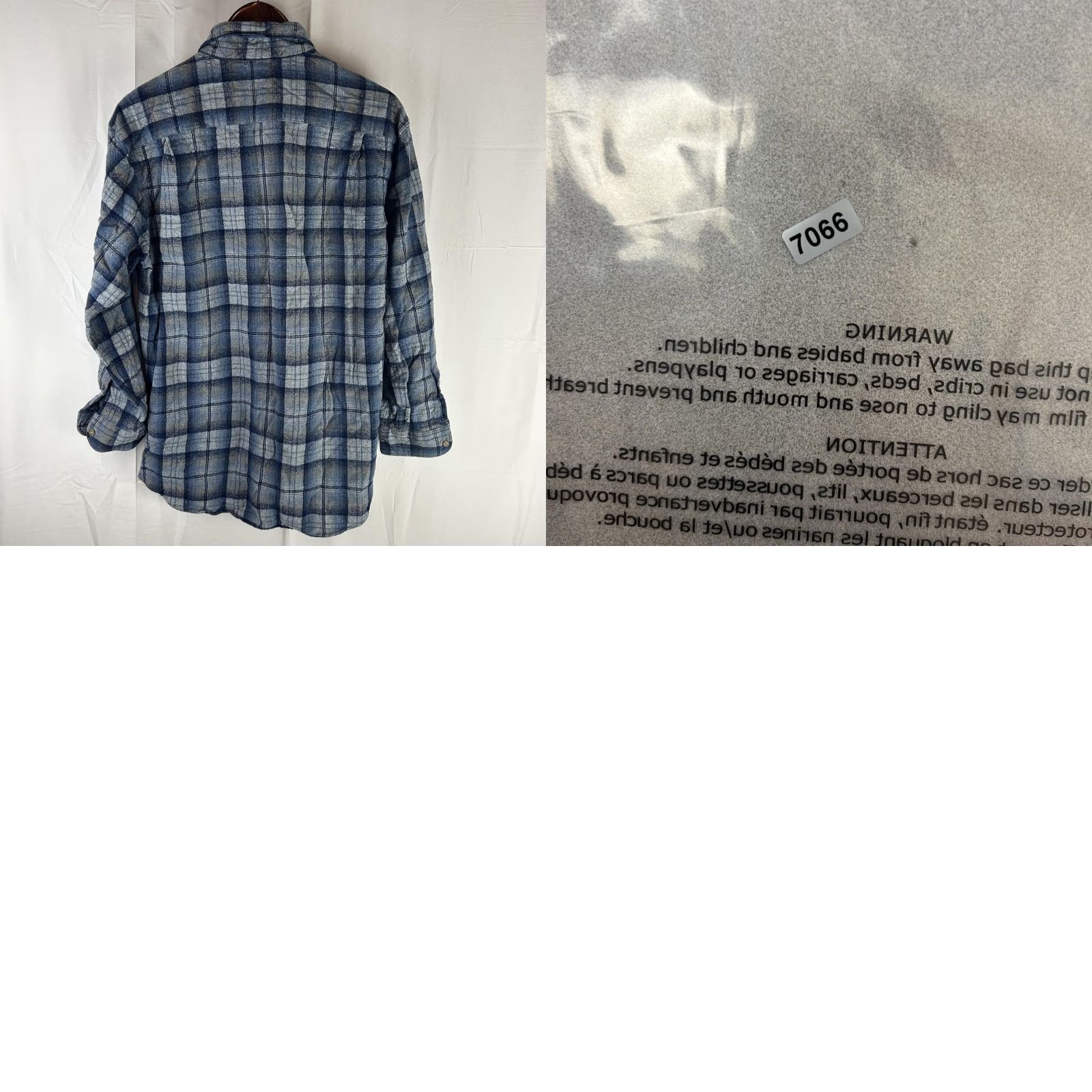Pendleton VTG Pendleton Shirt Mens L Blue Plaid Wool Flannel Lined Button Up Casual 90s Y2K Size US L / EU 52-54 / 3 - 8 Thumbnail