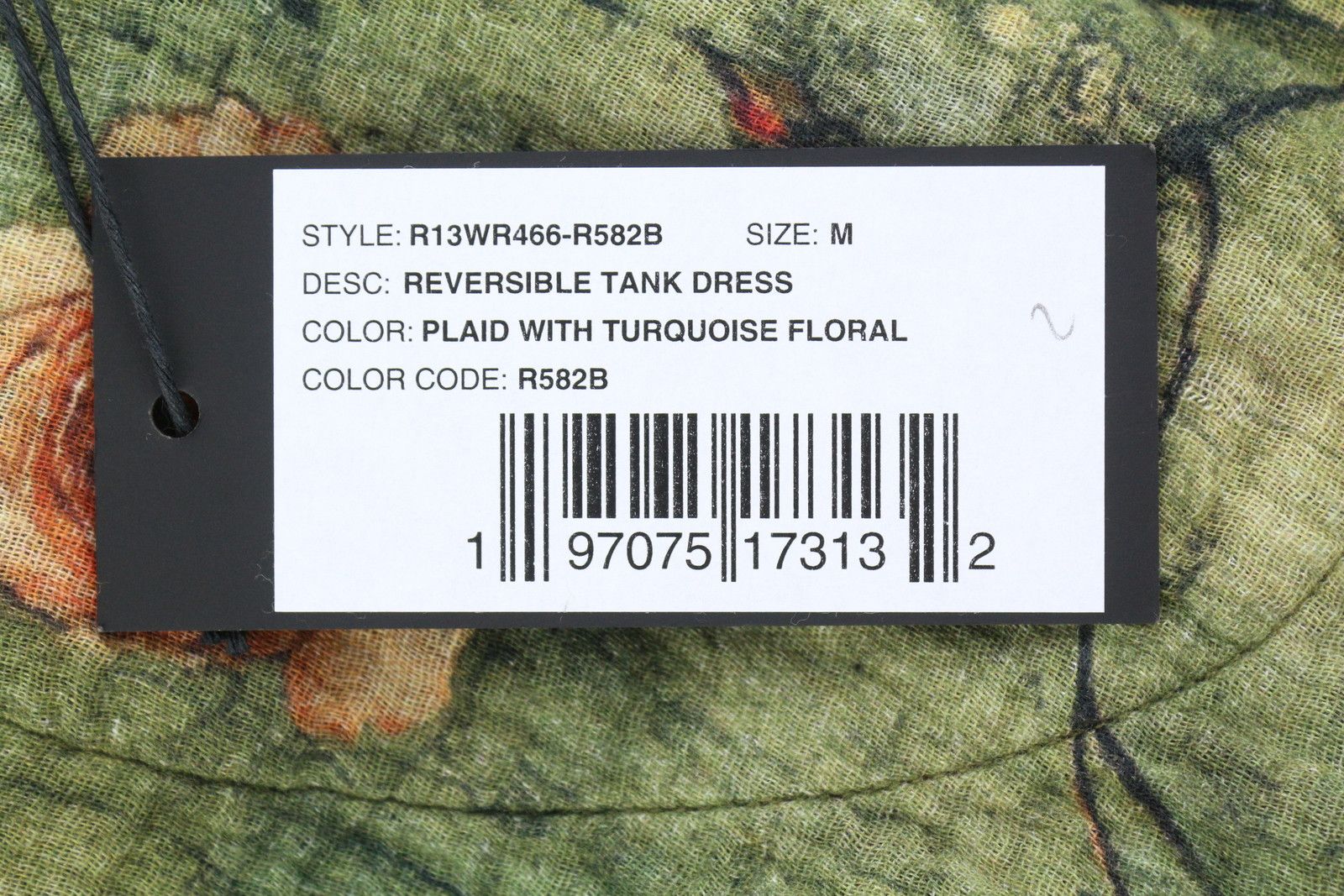 R13 REVERSIBLE TANK M Sleeveless Relaxed Midi PF25 86556 Size M / US 6-8 / IT 42-44 - 7 Thumbnail