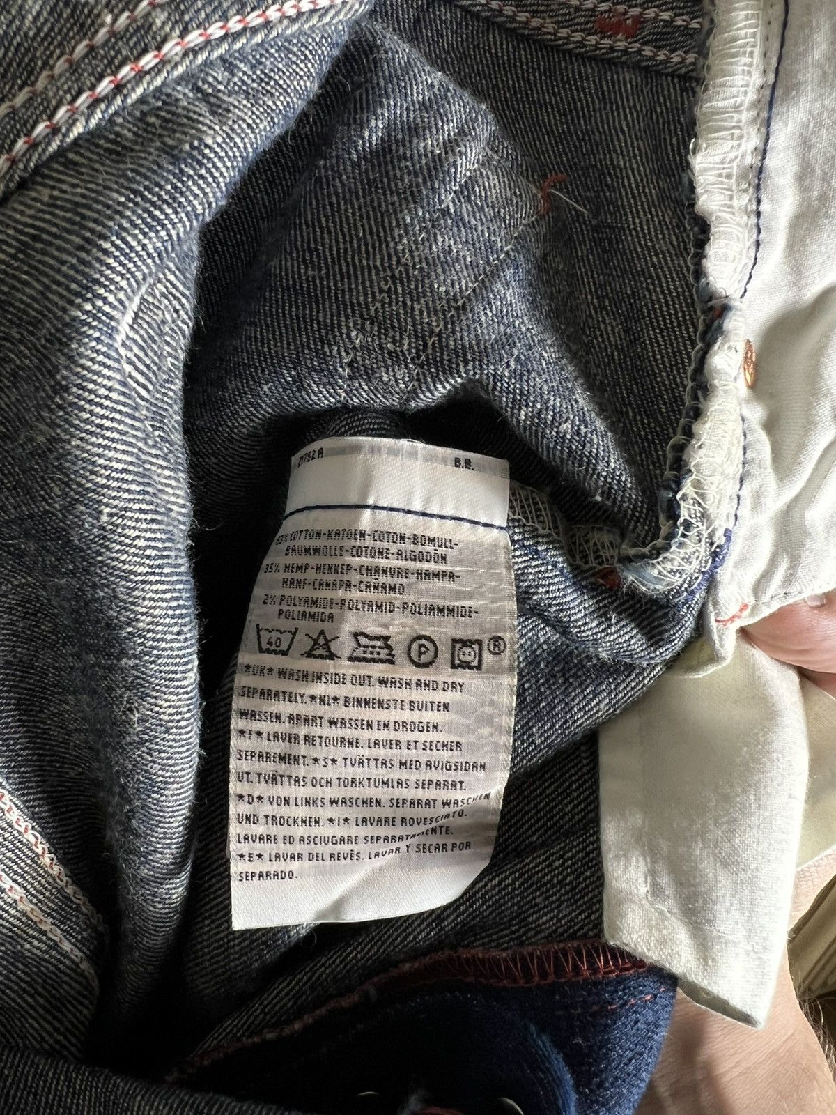 Levi's Levi’s 501 Vintage Relaxed Fit Red Stitch Denim Jeans Poland Size US 36 / EU 52 - 13 Thumbnail