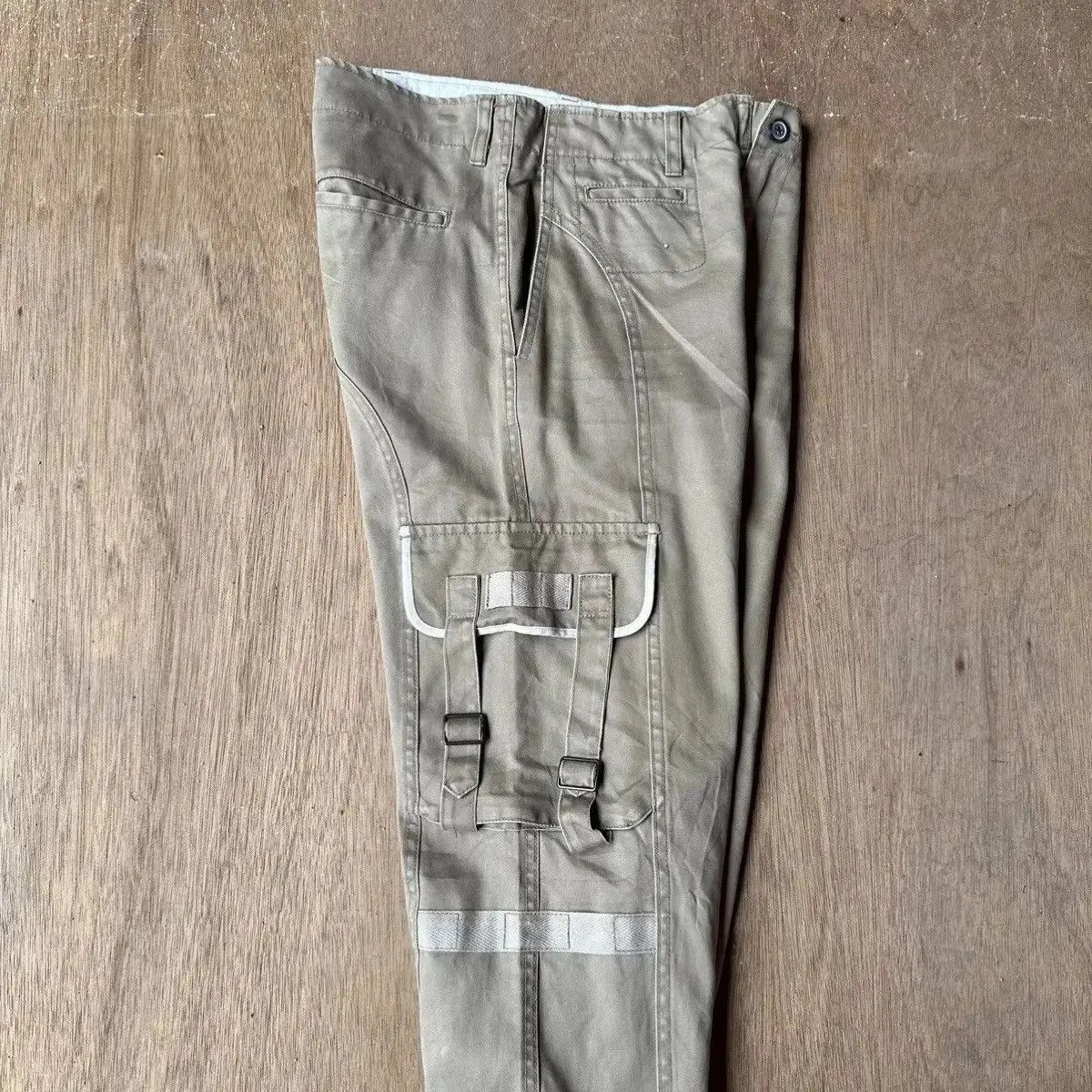 Japanese Brand VINTAGE BODY BUTTER BONDAGE PUNK DOUBLE BONE CARGO SIZE S Size US 31 - 16 Thumbnail