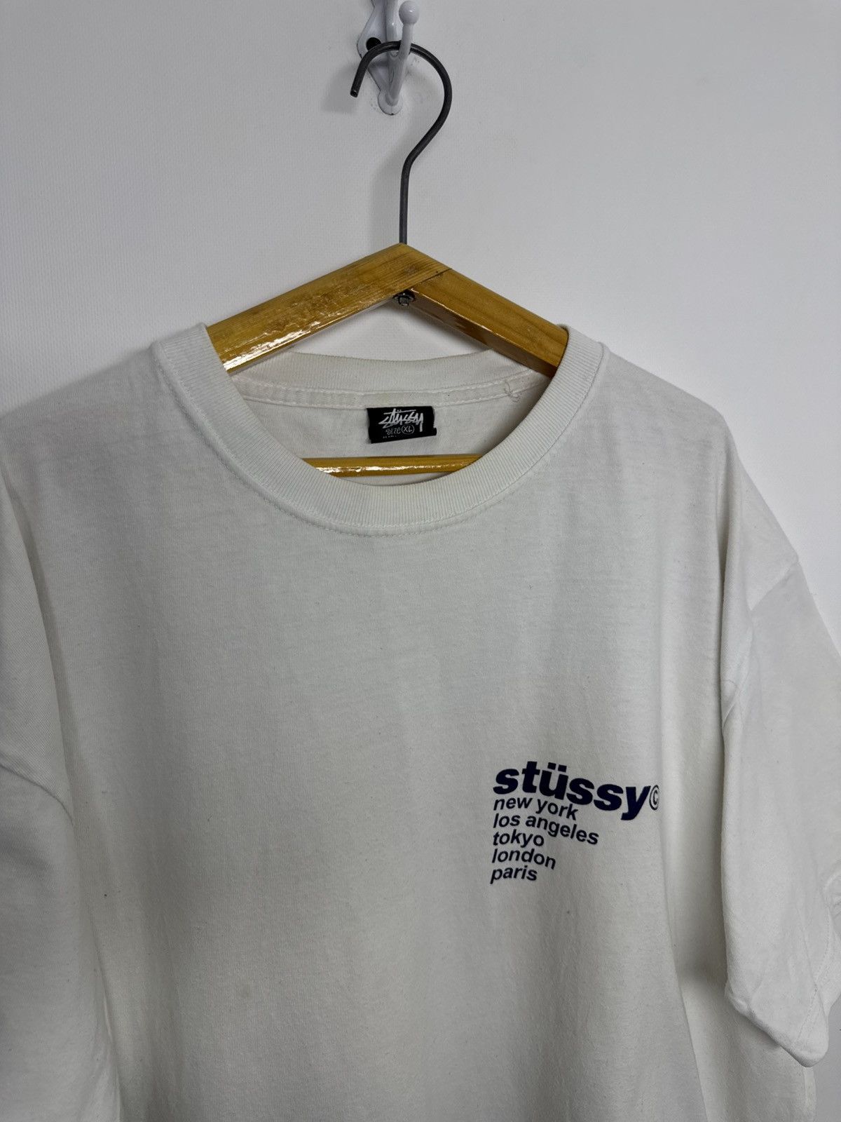 Stussy Stussy vintage Y2k strawberry big print tee Size US XL / EU 56 / 4 - 10 Thumbnail