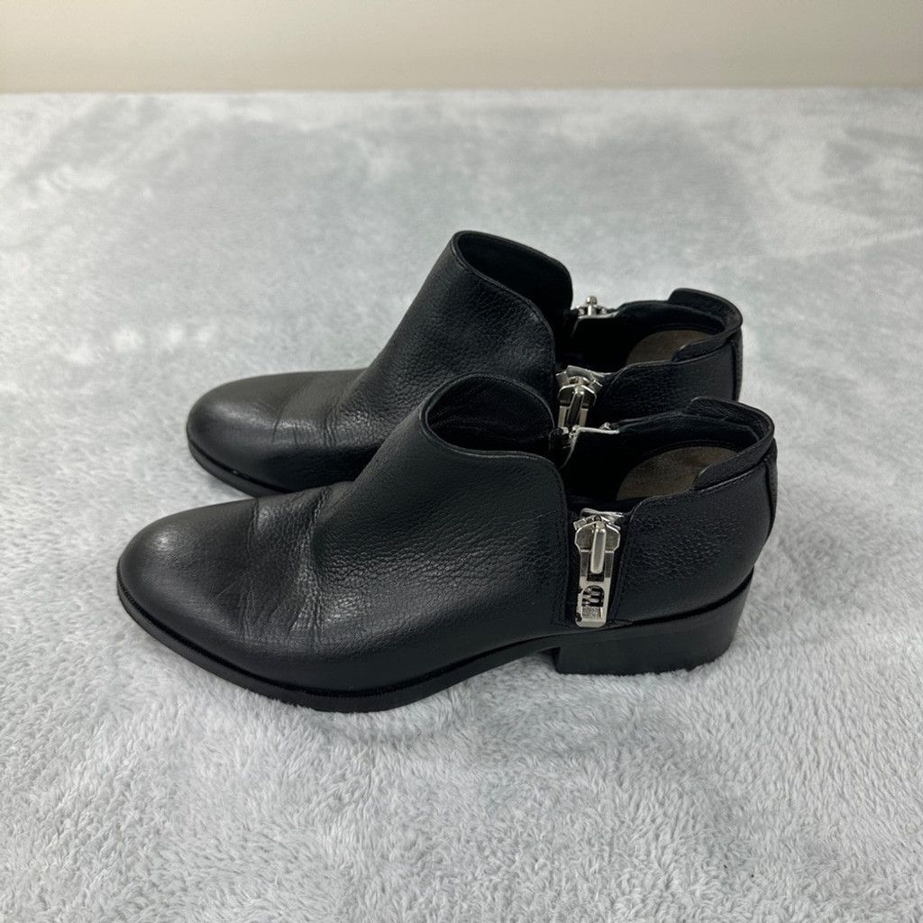 3.1 Phillip Lim 3.1 Phillip Lim Women's Size 5 US Alexa Black Leather Ankle Size US 5 / IT 35 - 7 Thumbnail