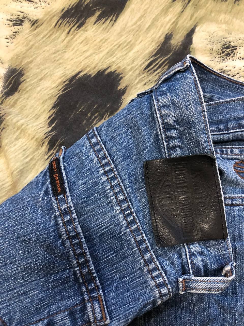 Harley Davidson Vintage Y2K Harley Davidson Jeans Baggy Size US 28 / EU 44 - 6 Thumbnail