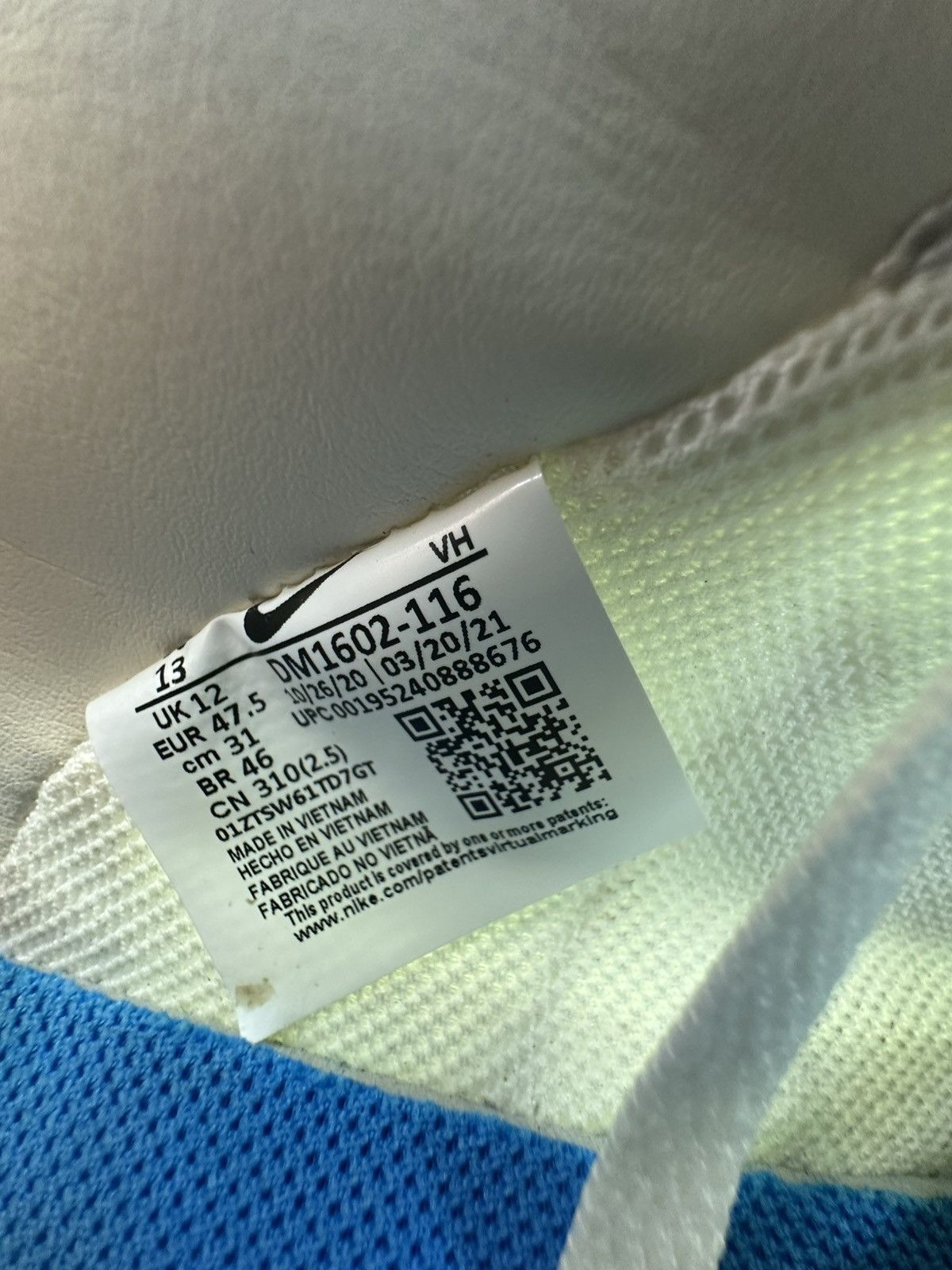 Nike × Off-White Nike x OFF WHITE SNEAKERS Size US 13 / EU 46 - 14 Thumbnail