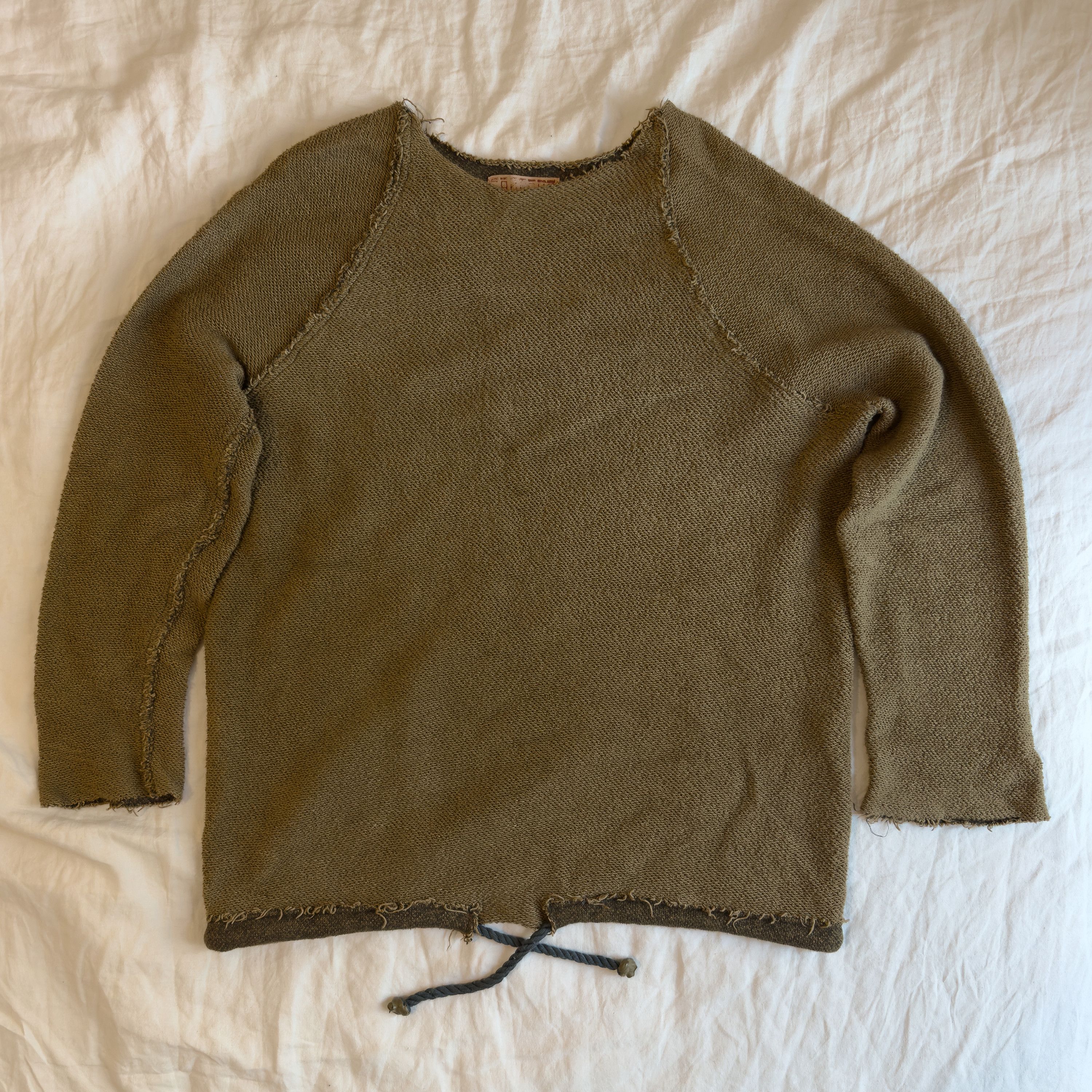 Other ANECHO Oversized Drawstring Pullover in Terry Cotton Size US L / EU 52-54 / 3 - 1 Thumbnail