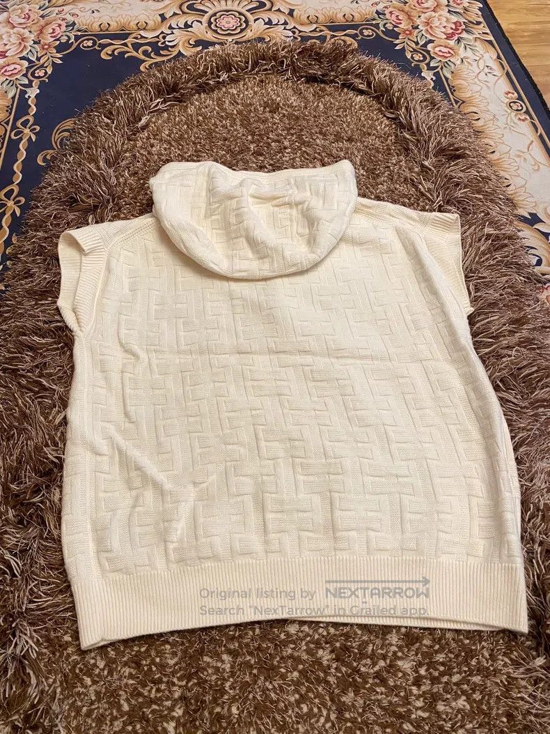 Hermes Hermes Knit Short Sleeve Sweatshirt Size XXS / US 00 / IT 34 - 4 Thumbnail