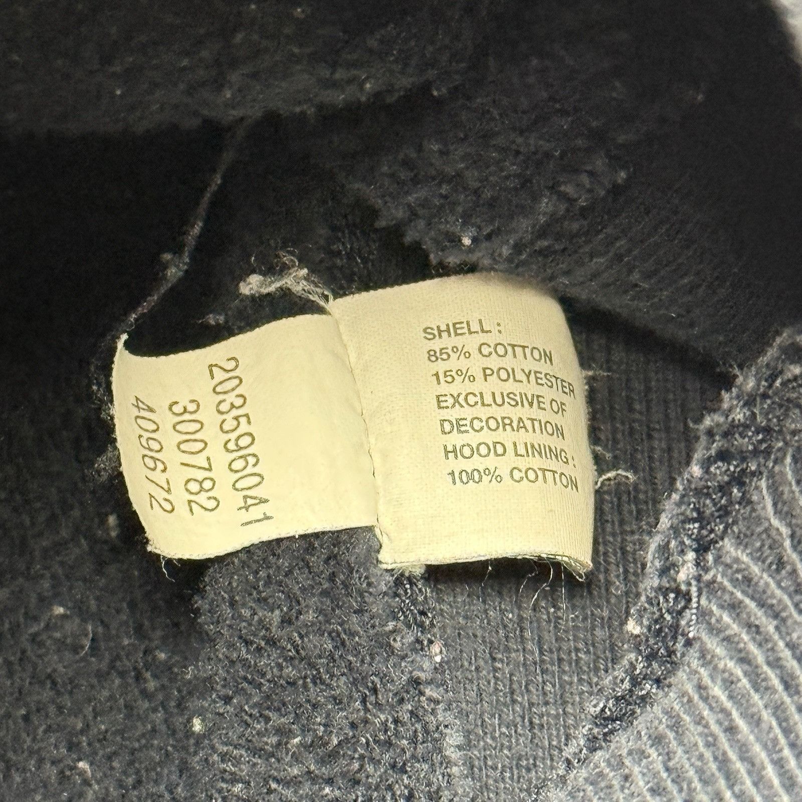 Gap GAP Hoodie Mens Small Fleece Sweatshirt Dark Navy Size US S / EU 44-46 / 1 - 9 Thumbnail