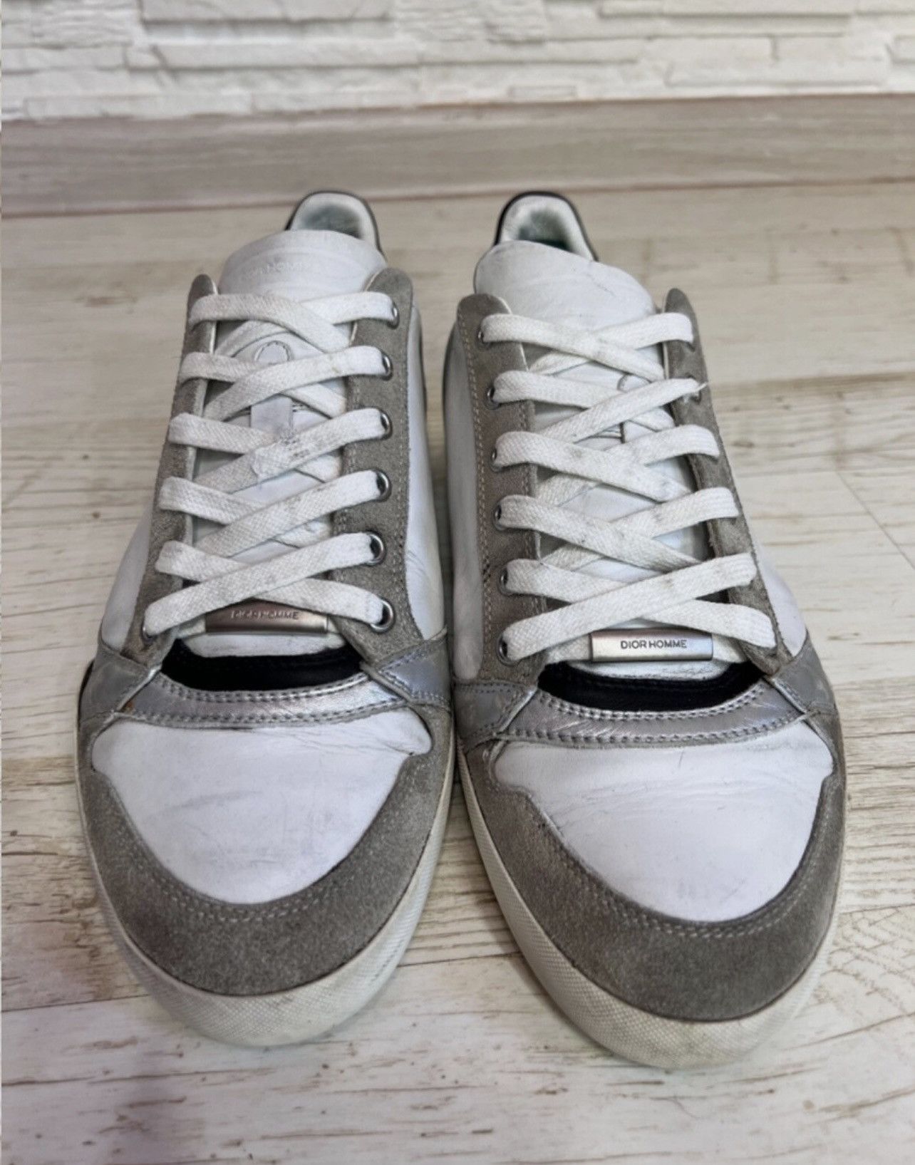Dior Dior Homme Leather Suede Sneakers Size 41.5 Size US 9 / EU 42 - 3 Thumbnail