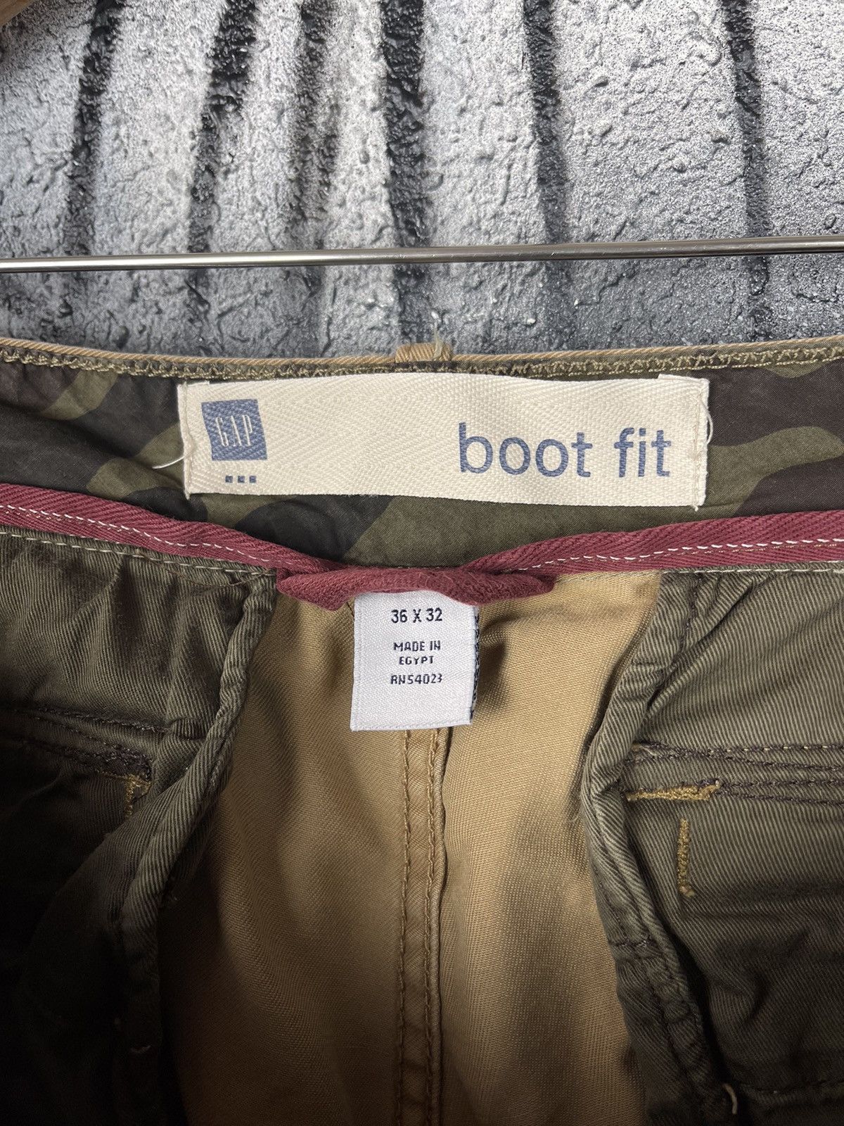 Gap Gap Y2K Vintage Boot Fit BeigeCargo Pants Men’s Size XL Size US 36 / EU 52 - 7 Thumbnail