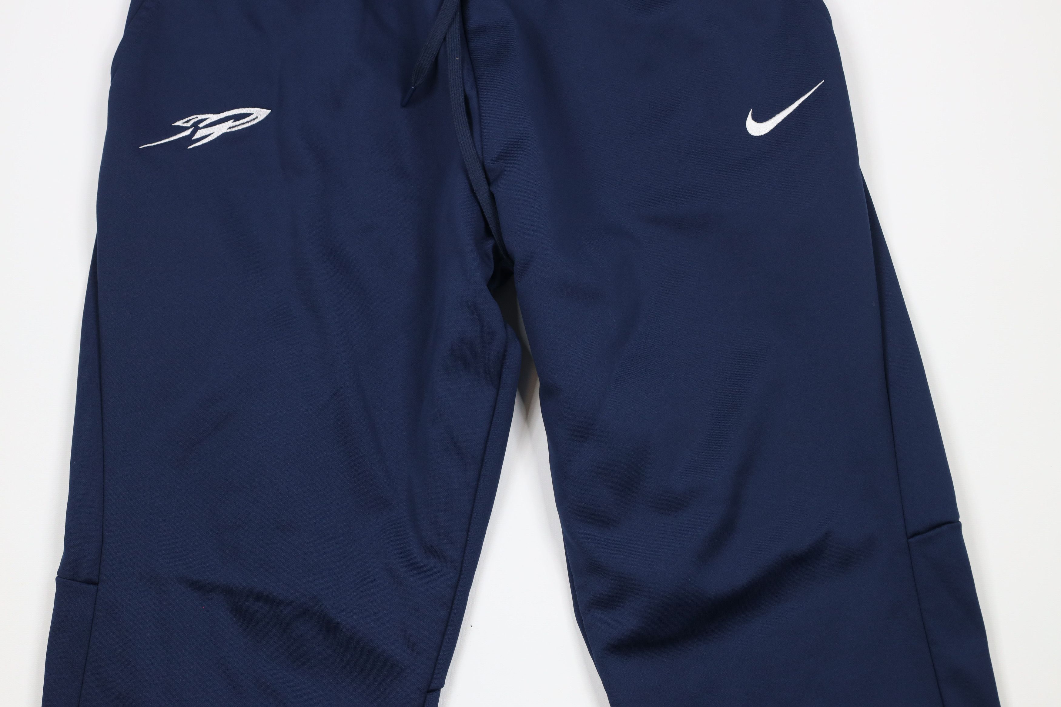 Nike × Vintage Nike University of Toledo Football Wide Leg Sweatpants Blue Size US 38 / EU 54 - 3 Thumbnail