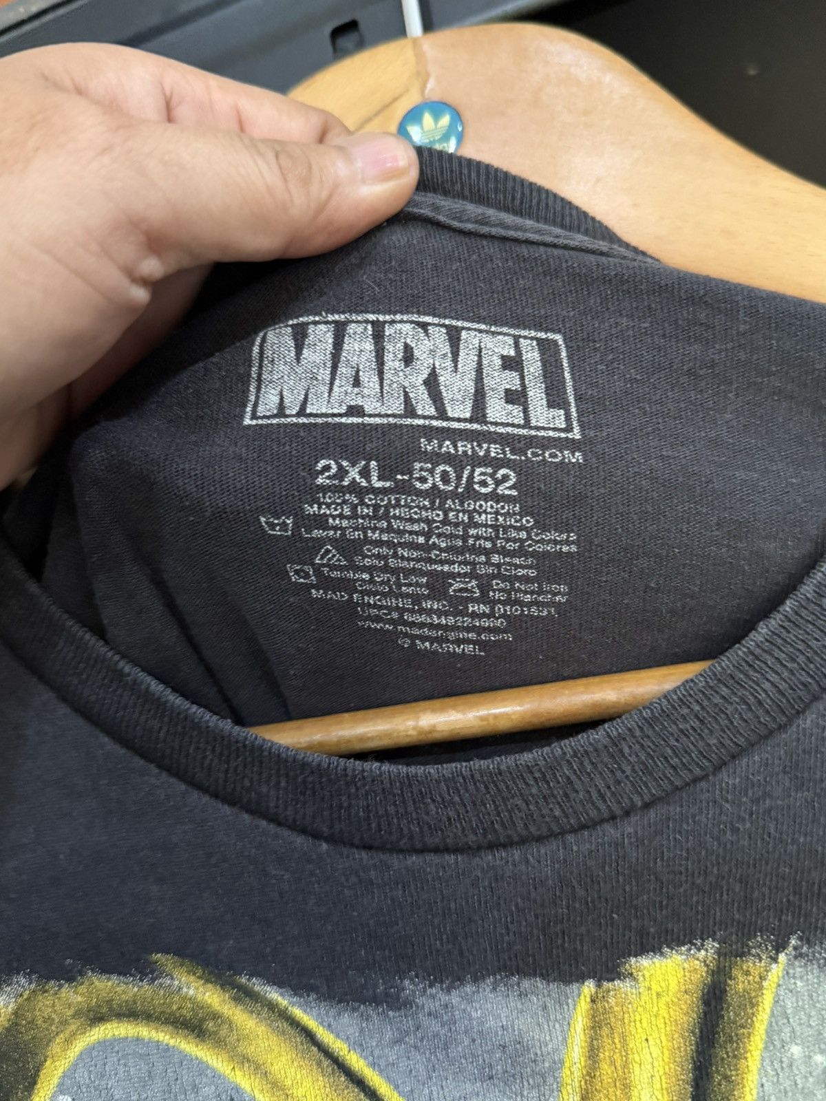 Marvel Comics Thrashed Marvel Comics Loki Faded Tee Size US XXL / EU 58 / 5 - 7 Thumbnail