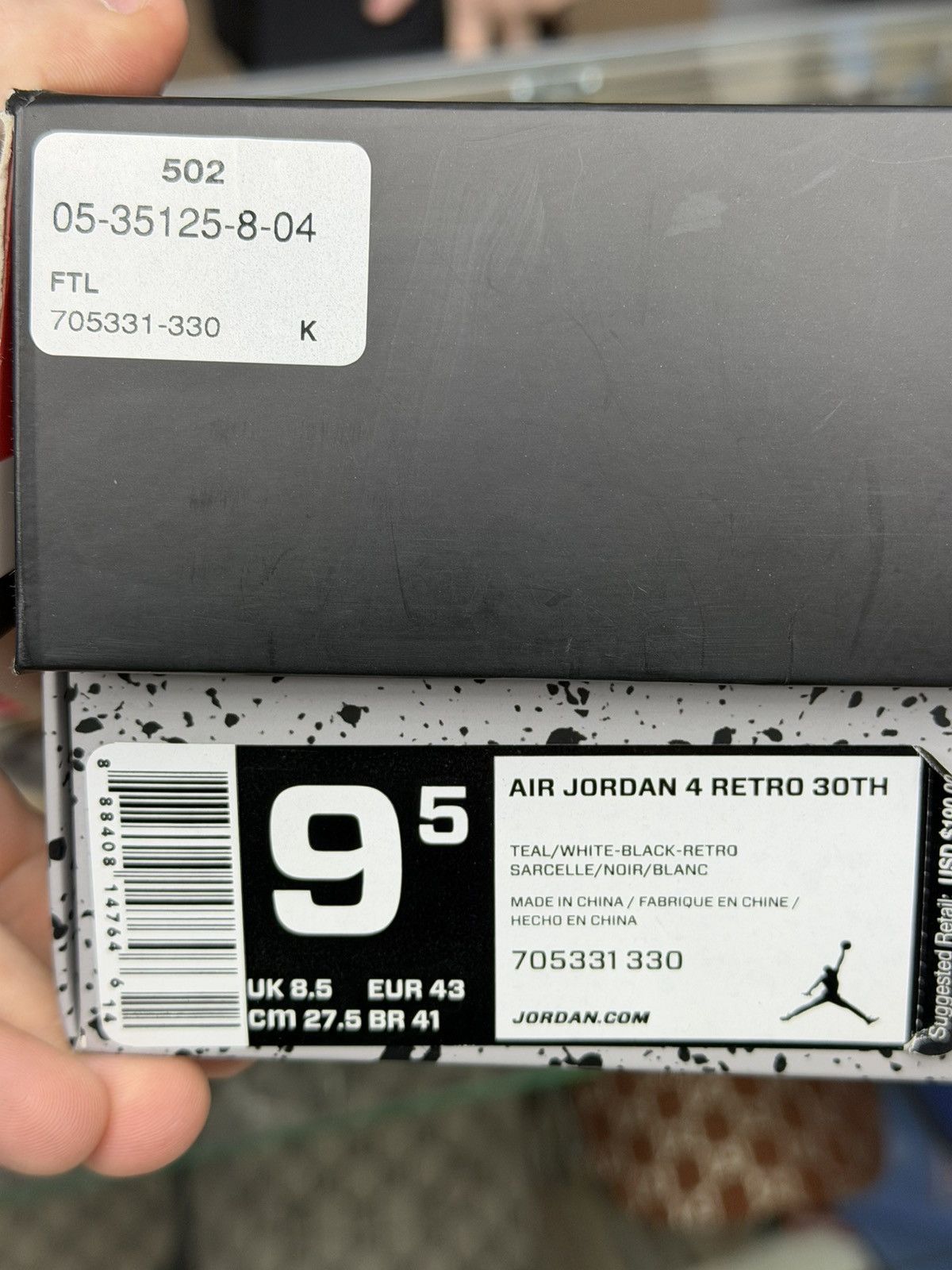 Jordan Brand Size 9.5 - Jordan 4 Retro Teal “2015” Size US 9.5 / EU 42-43 - 11 Thumbnail