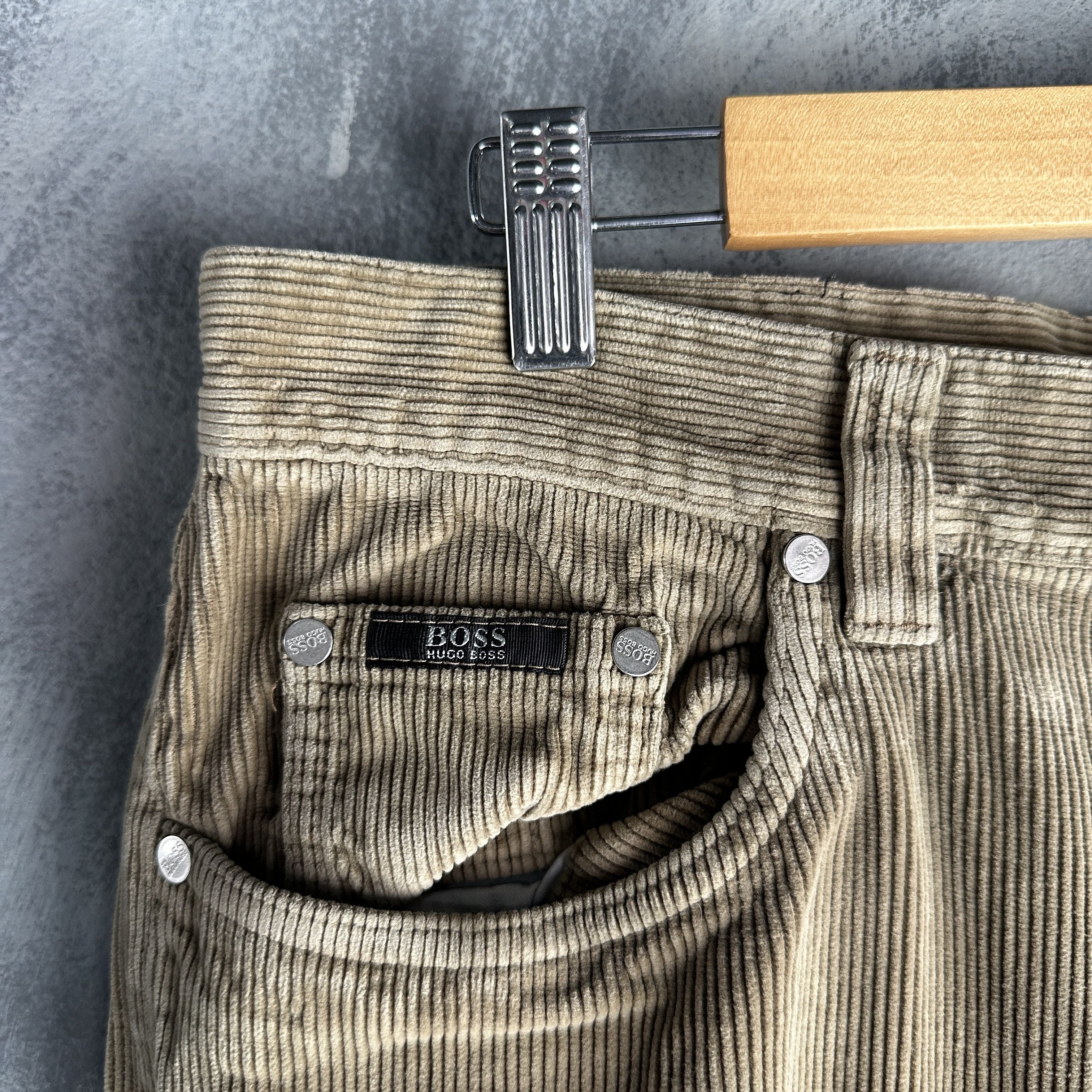 Hugo Boss Hugo Boss Corduroy Trousers Mens Alabama Pants Cord Jeans Size US 36 / EU 52 - 4 Thumbnail