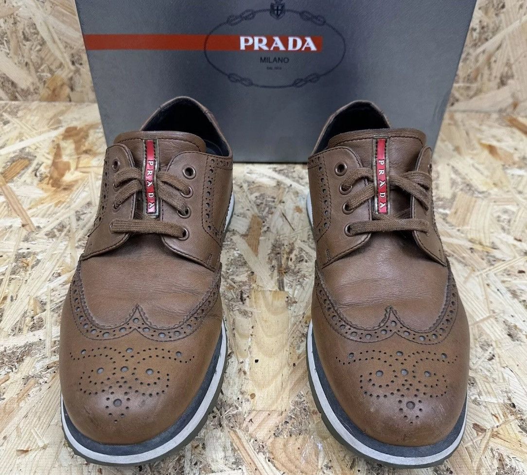 Prada Prada brogues size 10,5 US Size US 10.5 / EU 43-44 - 1 Thumbnail
